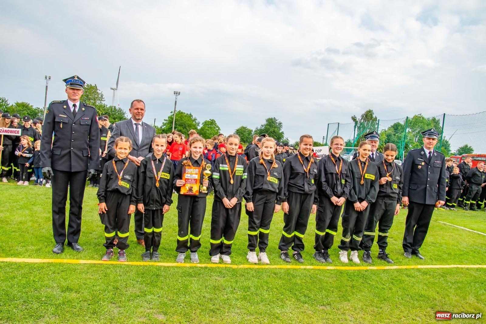Zdjęcie w galerii na portalu naszraciborz.pl: Krzanowice biorą wszystko. Gminne zawody OSP w Wojnowicach ze startem drużyn dziecięcych [FOTO i WIDEO] wiadomości z regionu
