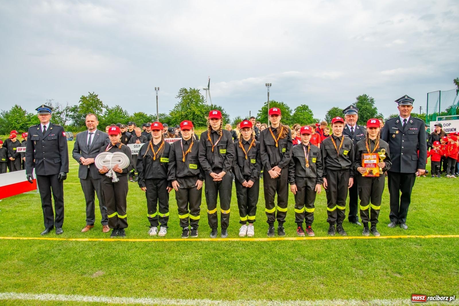 Zdjęcie w galerii na portalu naszraciborz.pl: Krzanowice biorą wszystko. Gminne zawody OSP w Wojnowicach ze startem drużyn dziecięcych [FOTO i WIDEO] wiadomości z regionu