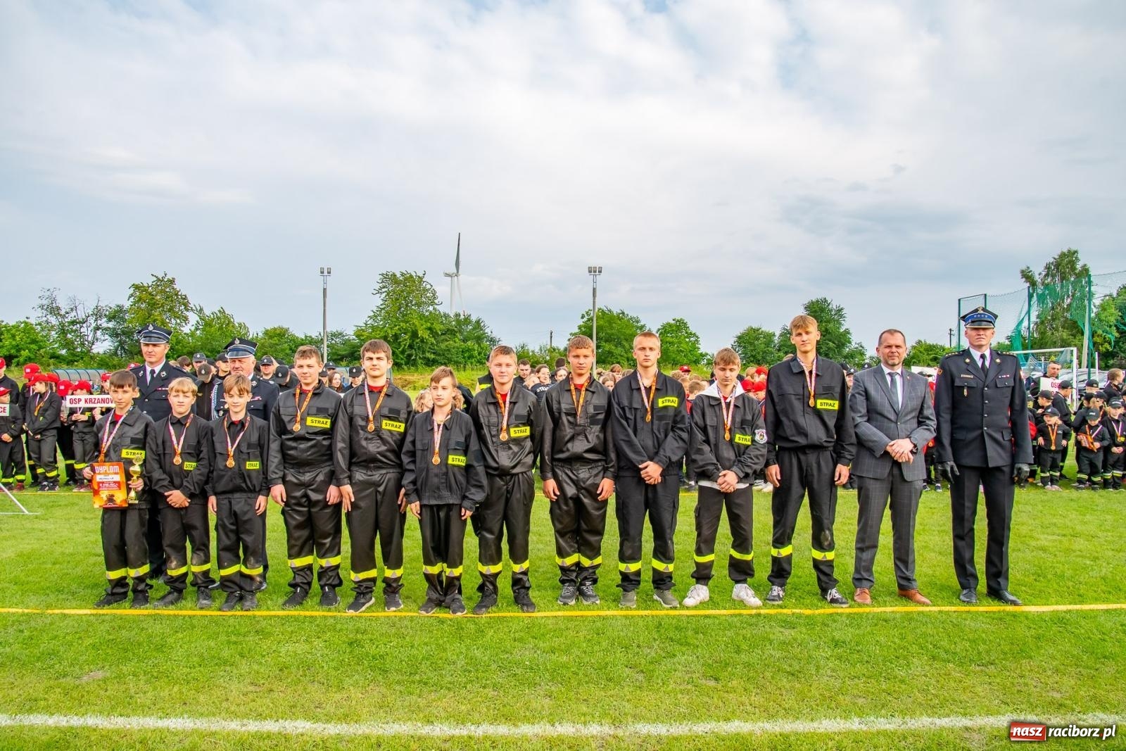 Zdjęcie w galerii na portalu naszraciborz.pl: Krzanowice biorą wszystko. Gminne zawody OSP w Wojnowicach ze startem drużyn dziecięcych [FOTO i WIDEO] wiadomości z regionu