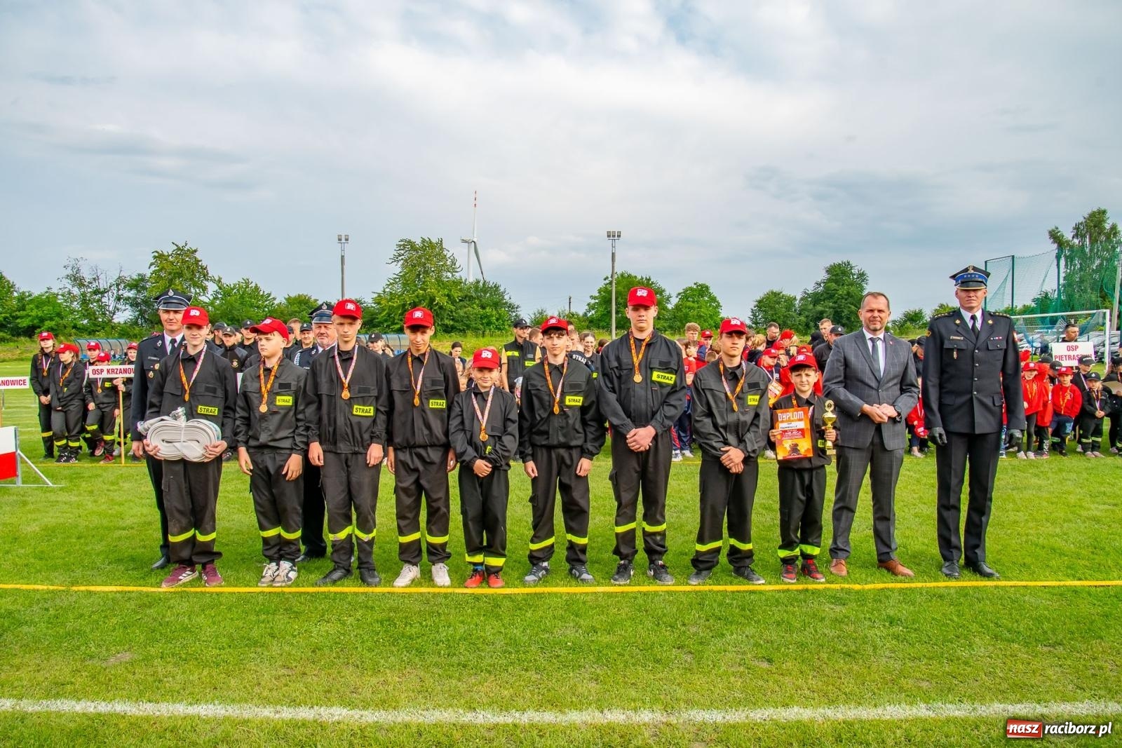 Zdjęcie w galerii na portalu naszraciborz.pl: Krzanowice biorą wszystko. Gminne zawody OSP w Wojnowicach ze startem drużyn dziecięcych [FOTO i WIDEO] wiadomości z regionu