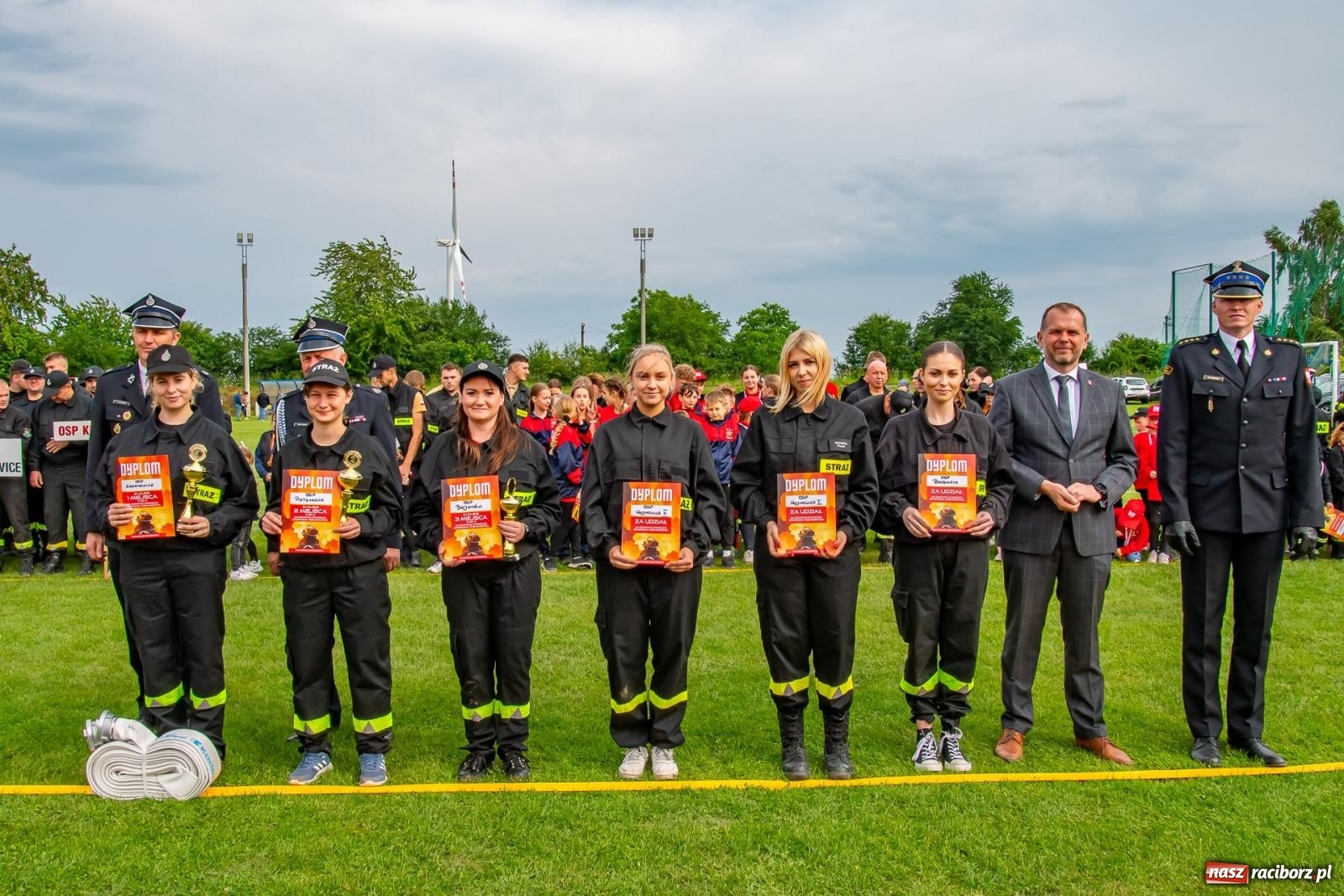 Zdjęcie w galerii na portalu naszraciborz.pl: Krzanowice biorą wszystko. Gminne zawody OSP w Wojnowicach ze startem drużyn dziecięcych [FOTO i WIDEO] wiadomości z regionu