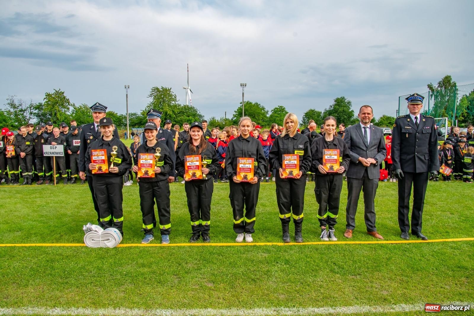 Zdjęcie w galerii na portalu naszraciborz.pl: Krzanowice biorą wszystko. Gminne zawody OSP w Wojnowicach ze startem drużyn dziecięcych [FOTO i WIDEO] wiadomości z regionu