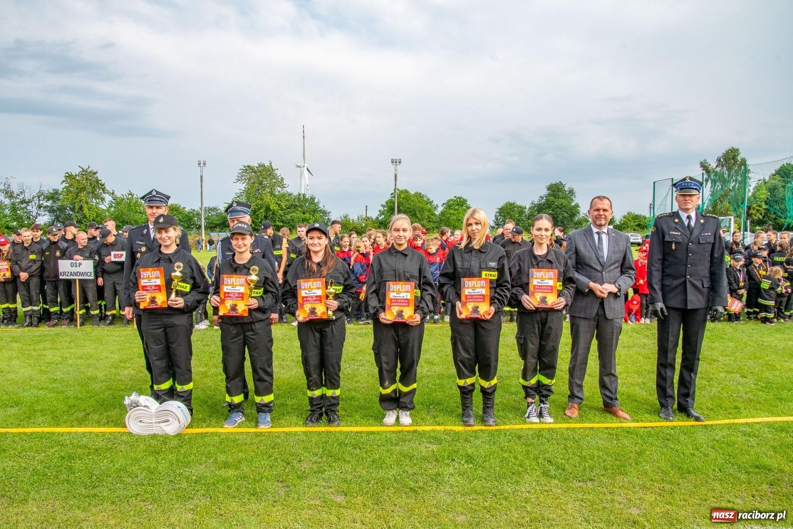 Zdjęcie w galerii na portalu naszraciborz.pl: Krzanowice biorą wszystko. Gminne zawody OSP w Wojnowicach ze startem drużyn dziecięcych [FOTO i WIDEO] wiadomości z regionu