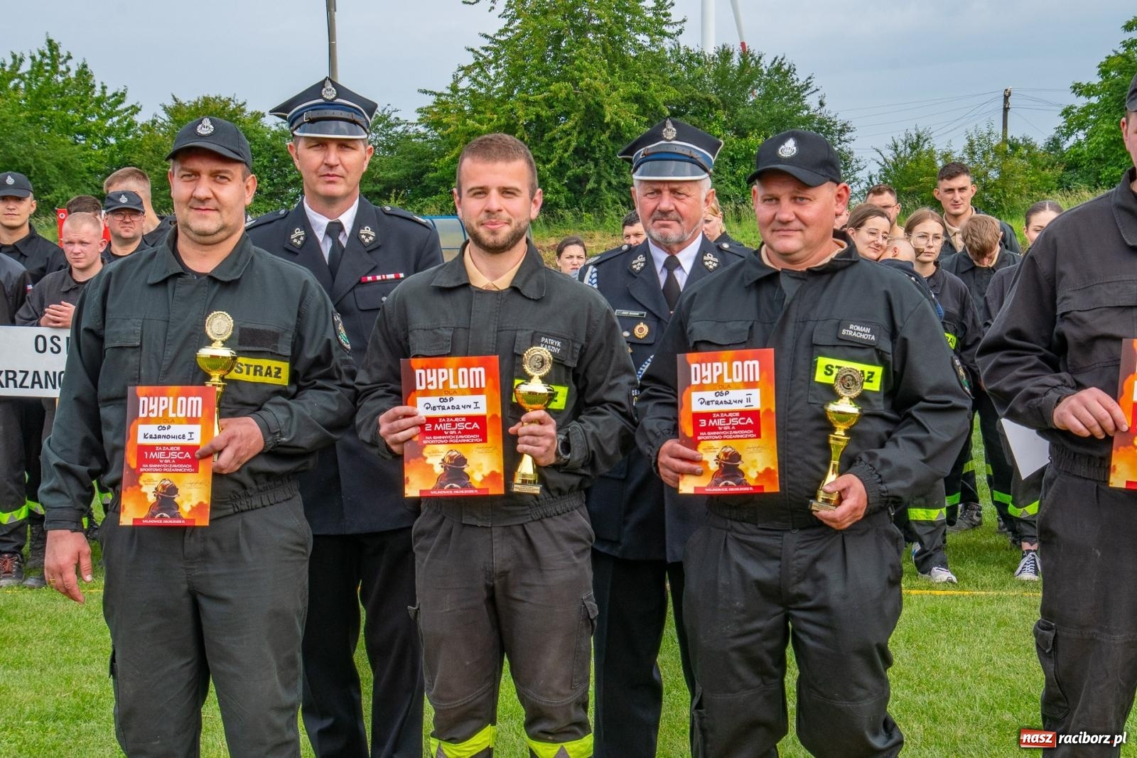 Zdjęcie w galerii na portalu naszraciborz.pl: Krzanowice biorą wszystko. Gminne zawody OSP w Wojnowicach ze startem drużyn dziecięcych [FOTO i WIDEO] wiadomości z regionu