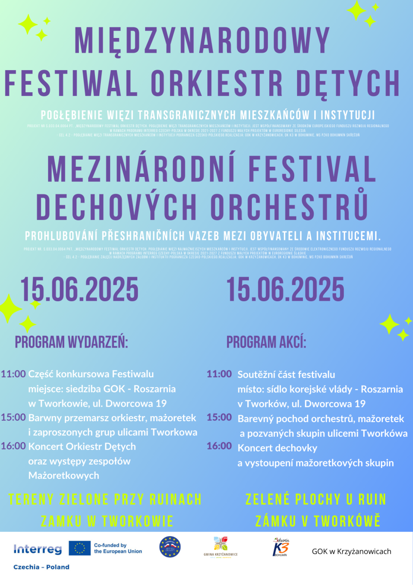 Zdjęcie w galerii na portalu naszraciborz.pl: Muzyka, barwy i taniec w Tworkowie – X Międzynarodowy Festiwal Orkiestr Dętych i powitanie lata wiadomości z regionu