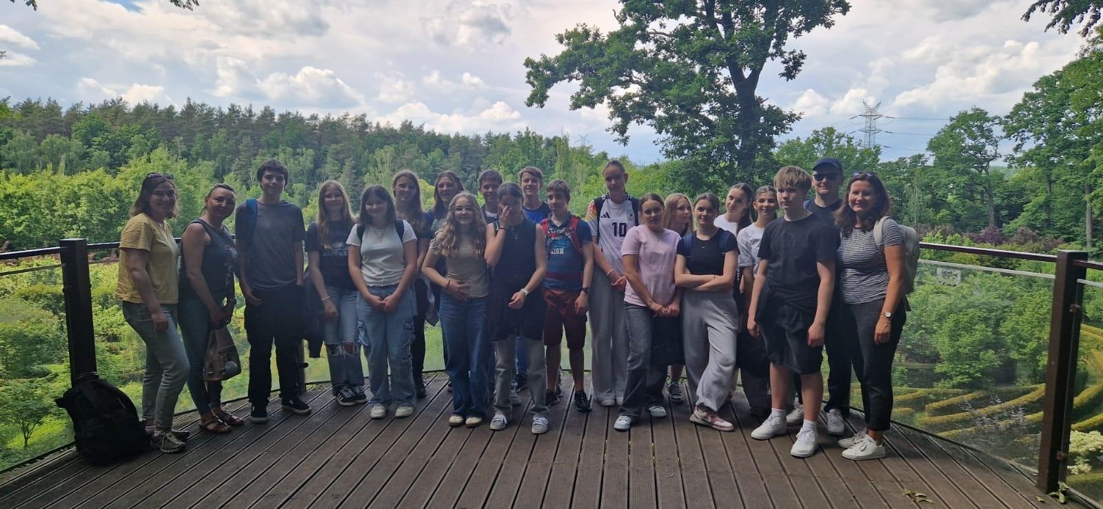 Zdjęcie w galerii na portalu naszraciborz.pl: Języki jednoczą świat – uczniowie z Niemiec po raz kolejny odwiedzili Racibórz w ramach wymiany szkolnej wiadomości z regionu