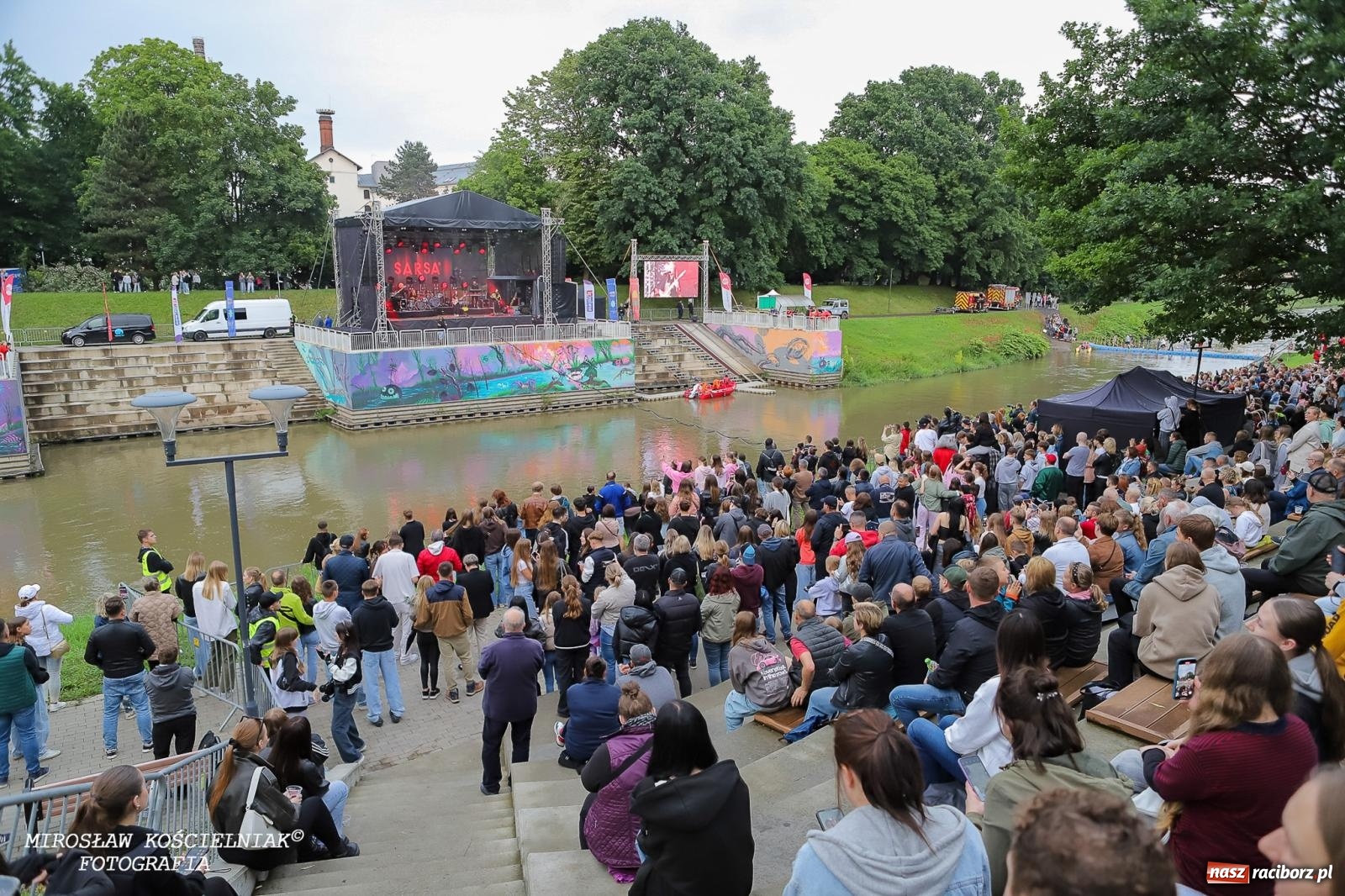 Zdjęcie w galerii na portalu naszraciborz.pl: Dni Raciborza na bulwarach – koncertowa niedziela z Ørgankiem i Sarsą na bis! [FOTO] wiadomości z regionu