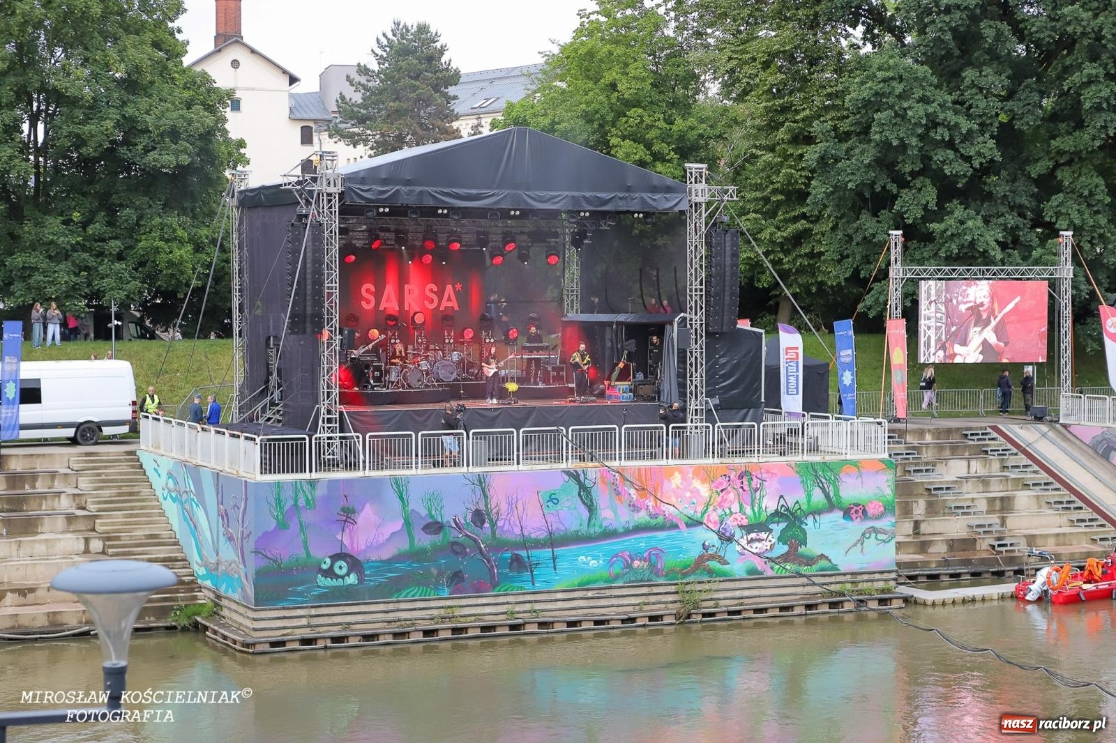 Zdjęcie w galerii na portalu naszraciborz.pl: Dni Raciborza na bulwarach – koncertowa niedziela z Ørgankiem i Sarsą na bis! [FOTO] wiadomości z regionu