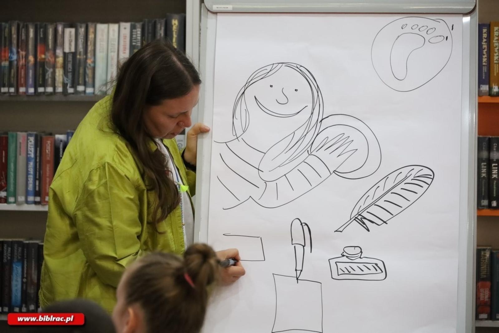 Zdjęcie w galerii na portalu naszraciborz.pl: Spotkanie z wyobraźnią – Zofia Stanecka w raciborskiej bibliotece wiadomości z regionu