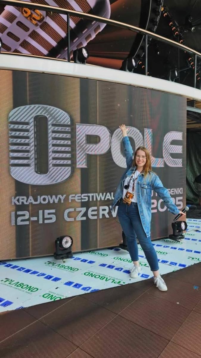 Zdjęcie w galerii na portalu naszraciborz.pl: Magda WYDRA Wydriński na KFPP w Opolu – nowy singiel i spełnianie marzeń wiadomości z regionu