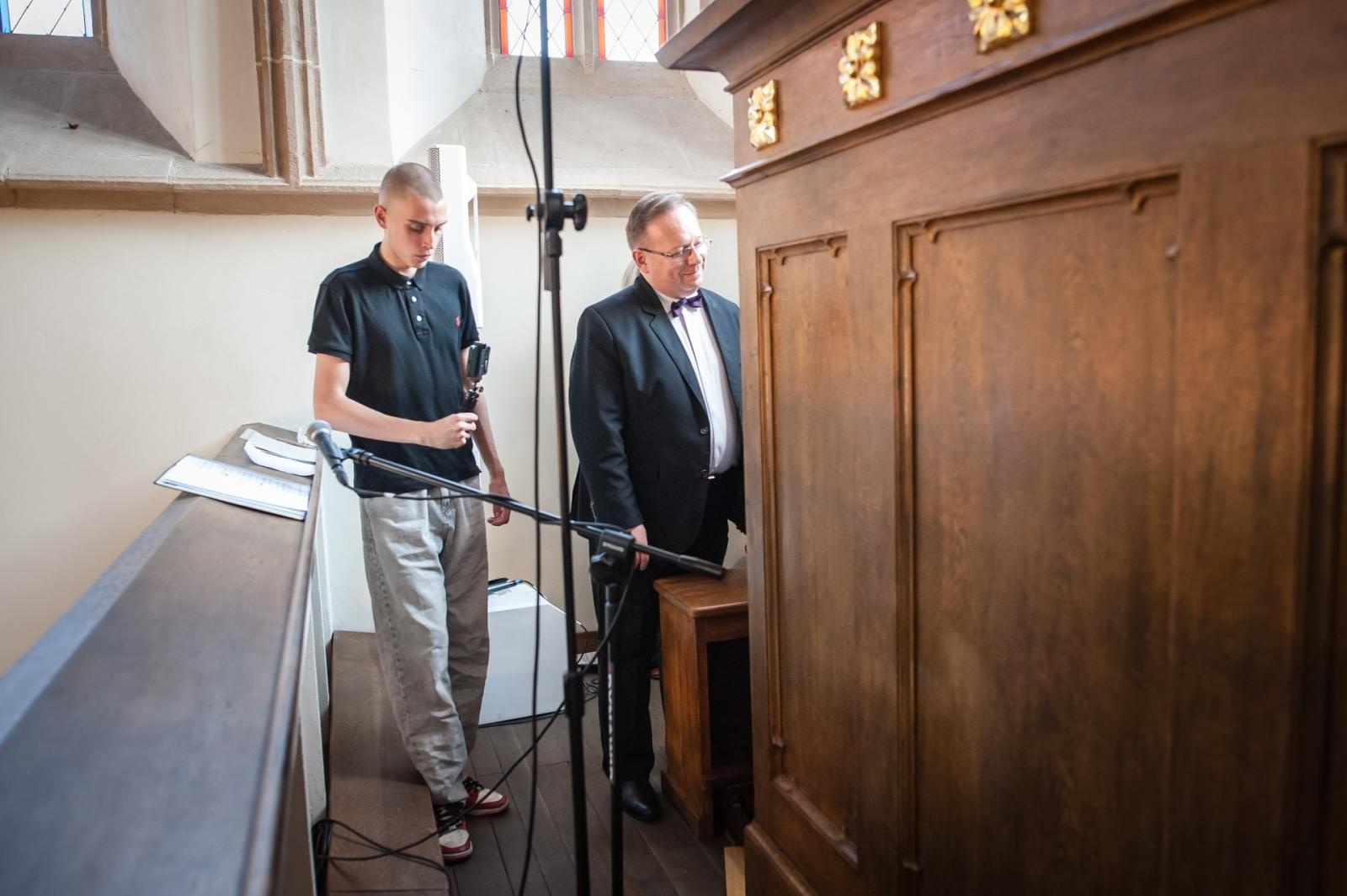 Zdjęcie w galerii na portalu naszraciborz.pl: W zamkowej kaplicy pw. św. Tomasza Becketa znów wybrzmiały organy z 1873 roku [FOTO i WIDEO] wiadomości z regionu