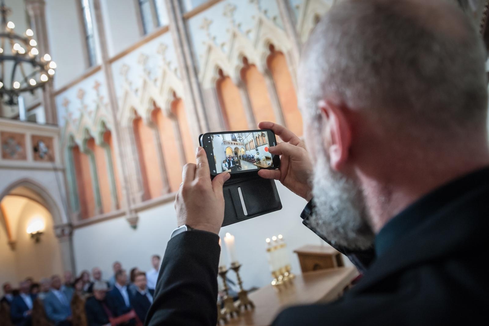 Zdjęcie w galerii na portalu naszraciborz.pl: W zamkowej kaplicy pw. św. Tomasza Becketa znów wybrzmiały organy z 1873 roku [FOTO i WIDEO] wiadomości z regionu
