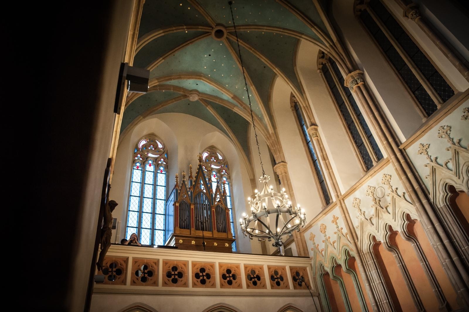 Zdjęcie w galerii na portalu naszraciborz.pl: W zamkowej kaplicy pw. św. Tomasza Becketa znów wybrzmiały organy z 1873 roku [FOTO i WIDEO] wiadomości z regionu