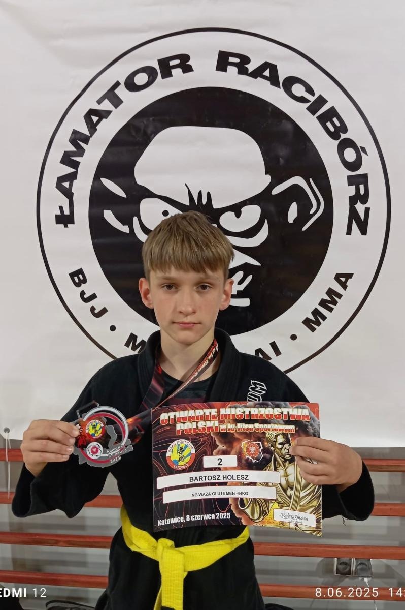 Zdjęcie w galerii na portalu naszraciborz.pl: Łamatorzy wracają z workiem medali z Mistrzostw Polski wiadomości z regionu