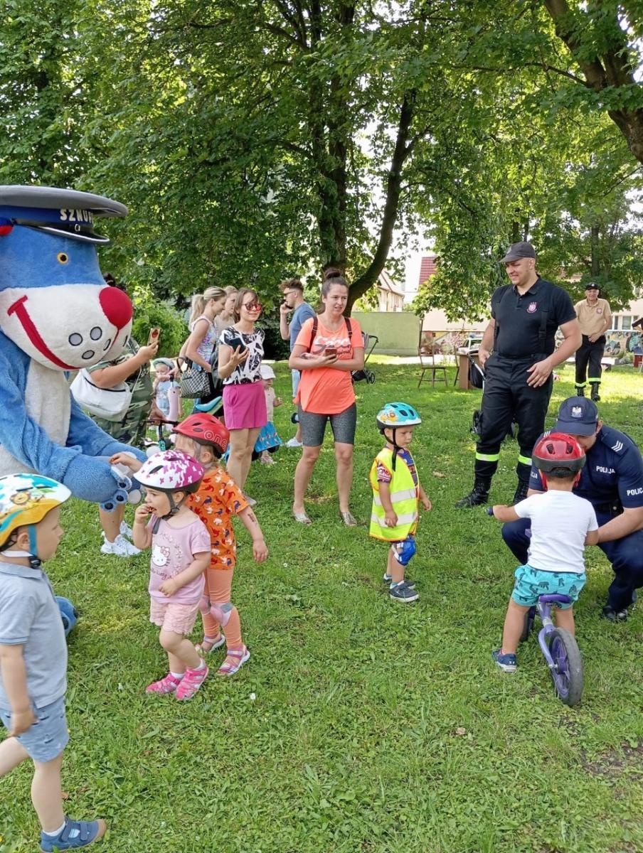 Zdjęcie w galerii na portalu naszraciborz.pl: Rowerowe emocje i edukacja przez zabawę w Strzesze wiadomości z regionu