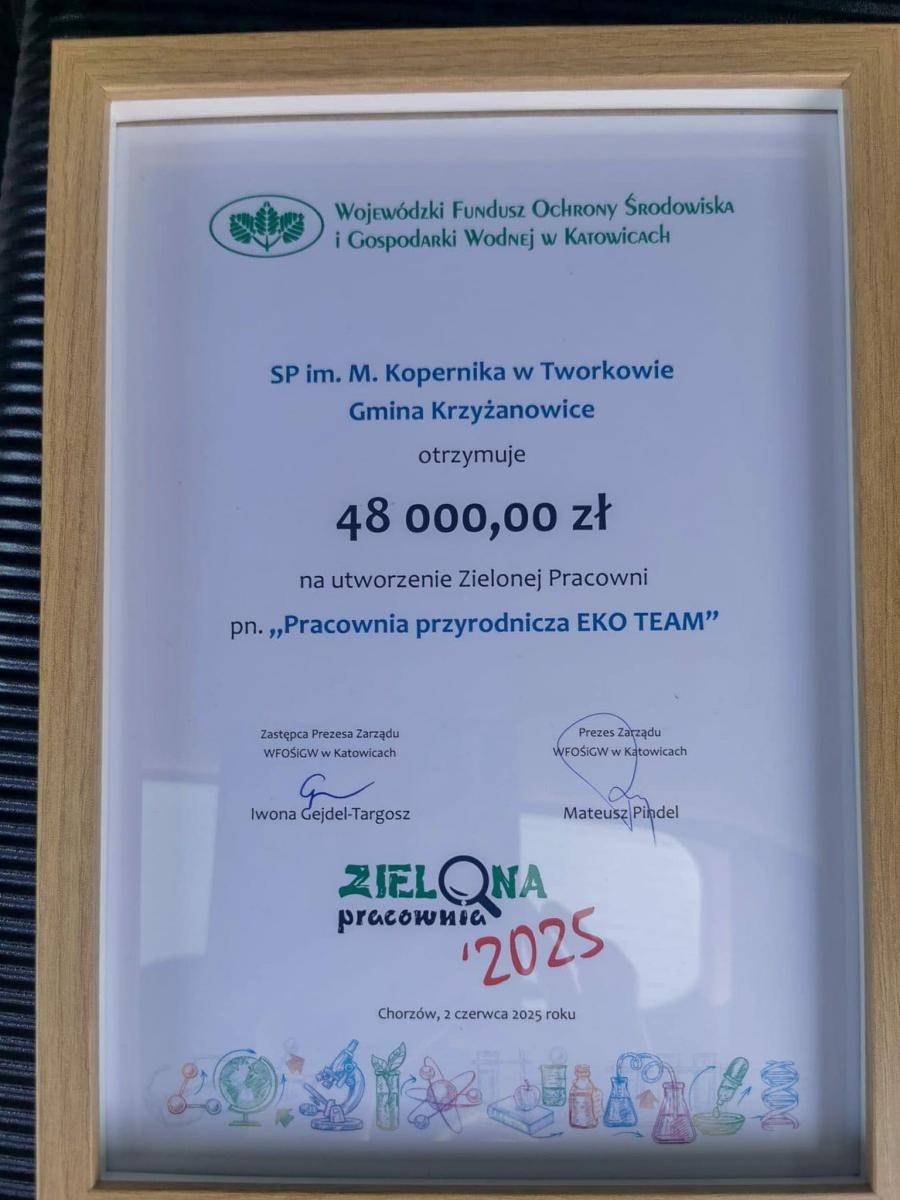 Zdjęcie w galerii na portalu naszraciborz.pl: Zielona przyszłość Śląska. Wręczono nagrody w konkursie Zielona Pracownia 2025 wiadomości z regionu