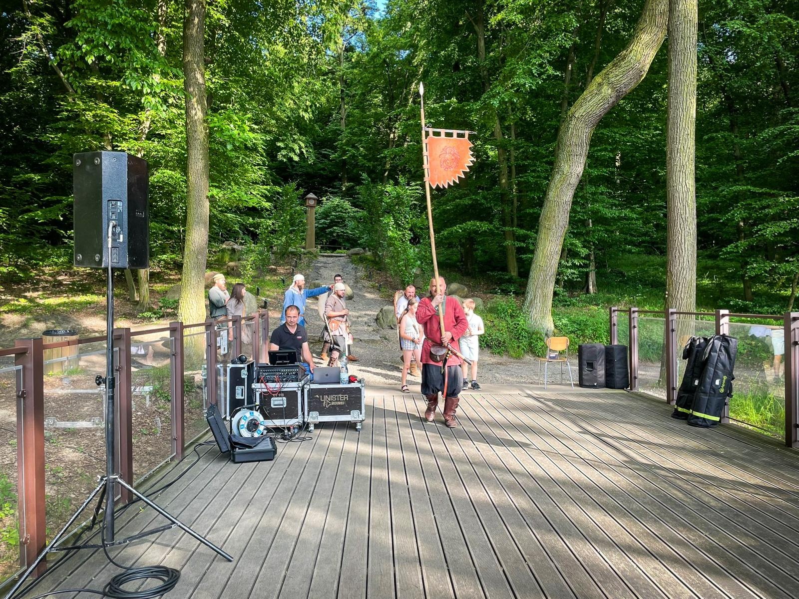 Zdjęcie w galerii na portalu naszraciborz.pl: Finał Raciborskiego Festiwalu Średniowiecznego - wojowie zjechali pod Oborę wiadomości z regionu