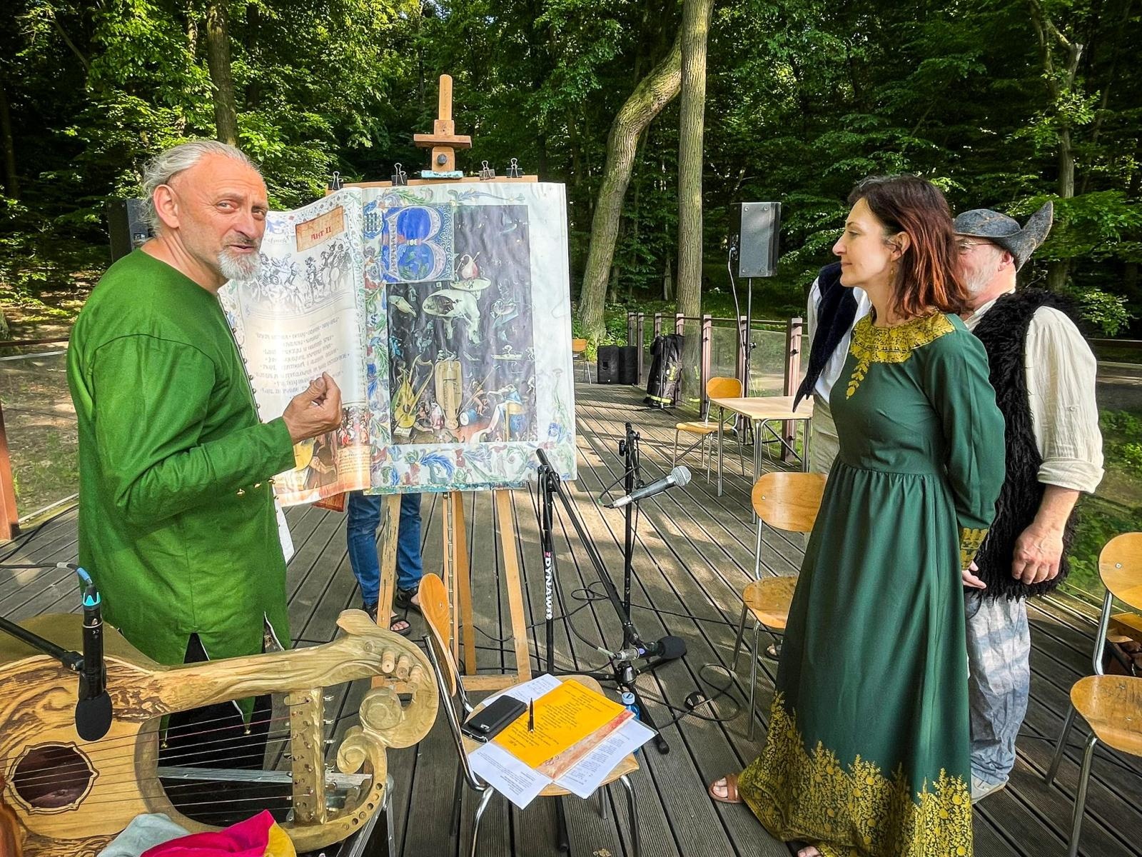 Zdjęcie w galerii na portalu naszraciborz.pl: Finał Raciborskiego Festiwalu Średniowiecznego - wojowie zjechali pod Oborę wiadomości z regionu