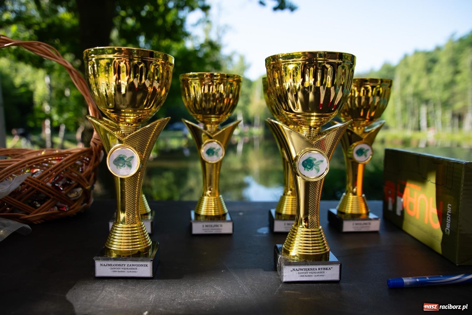 Zdjęcie w galerii na portalu naszraciborz.pl: Pod Oborą złowili taaaaką rybę! Zawody wędkarskie z okazji Dnia Dziecka wiadomości z regionu