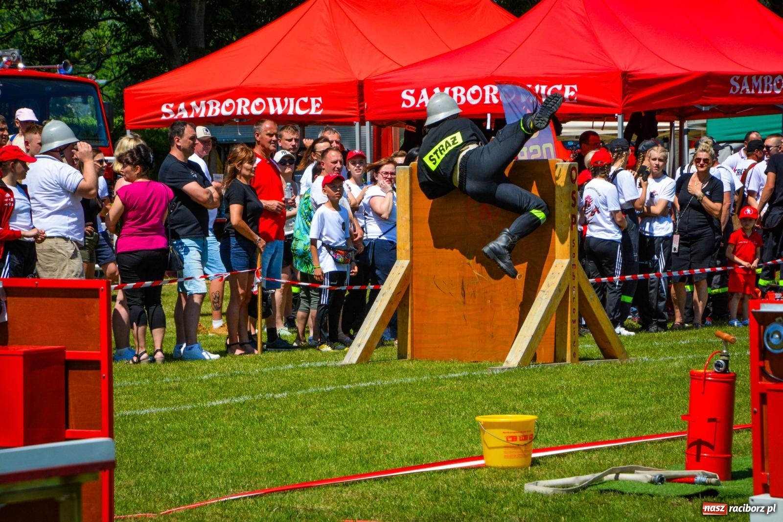 Zdjęcie w galerii na portalu naszraciborz.pl: Cztery puchary w koronie OSP Samborowice i rekord w ćwiczeniu bojowym wiadomości z regionu