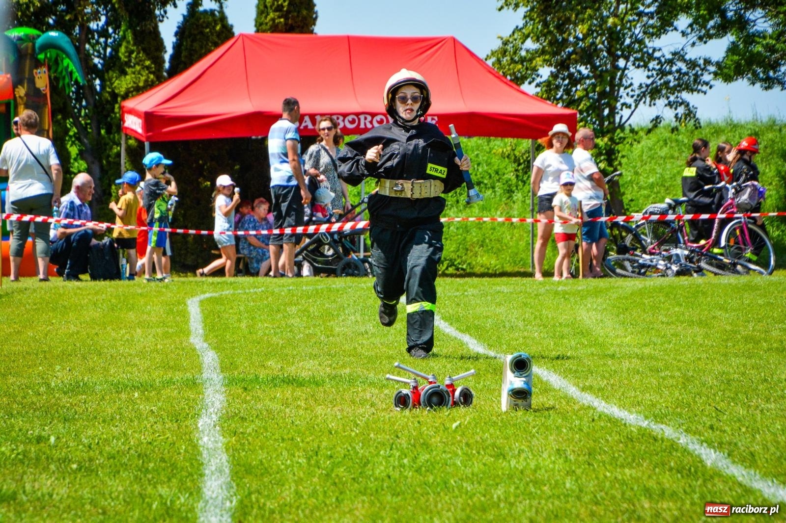 Zdjęcie w galerii na portalu naszraciborz.pl: Cztery puchary w koronie OSP Samborowice i rekord w ćwiczeniu bojowym wiadomości z regionu