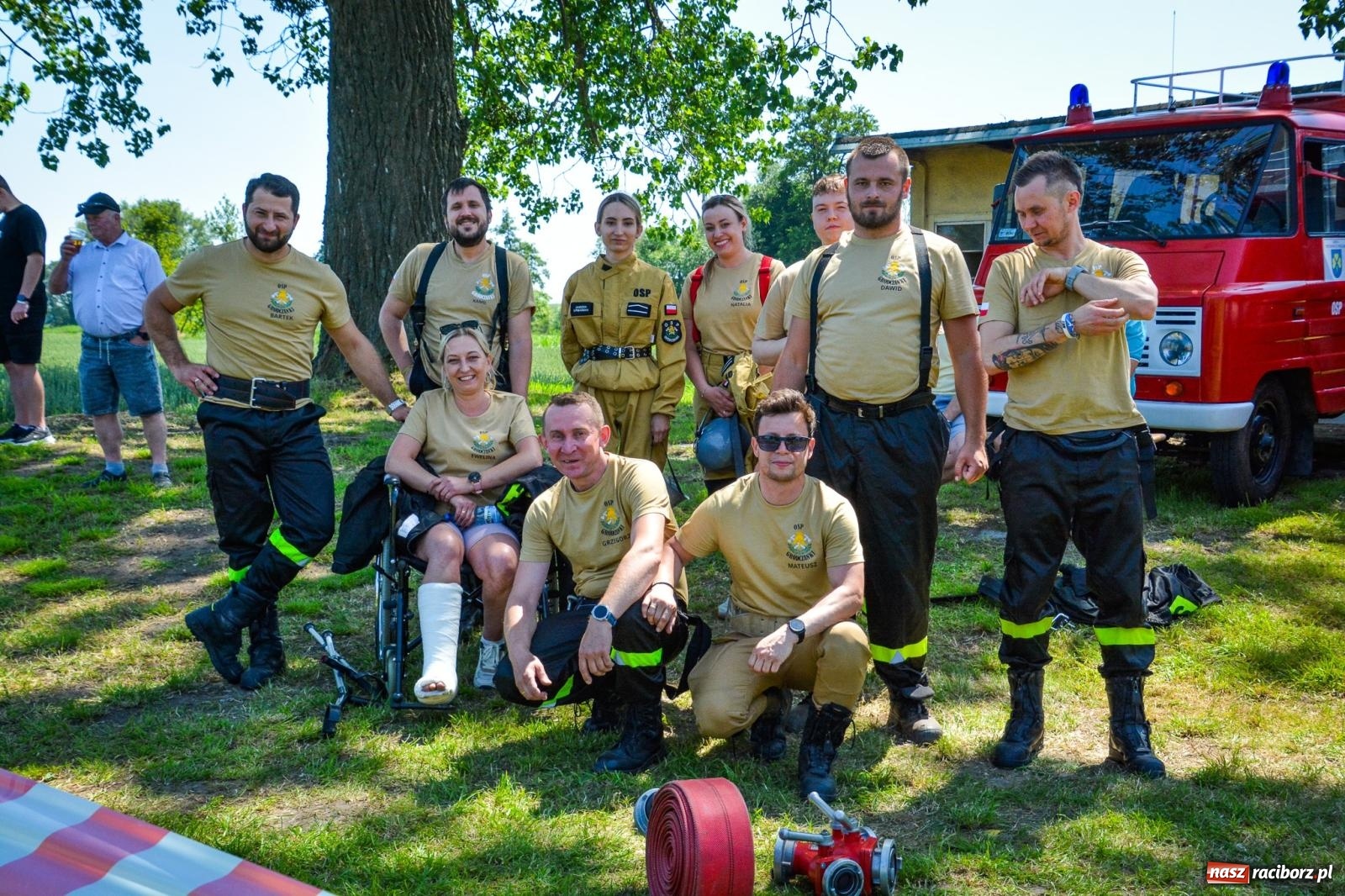 Zdjęcie w galerii na portalu naszraciborz.pl: Cztery puchary w koronie OSP Samborowice i rekord w ćwiczeniu bojowym wiadomości z regionu