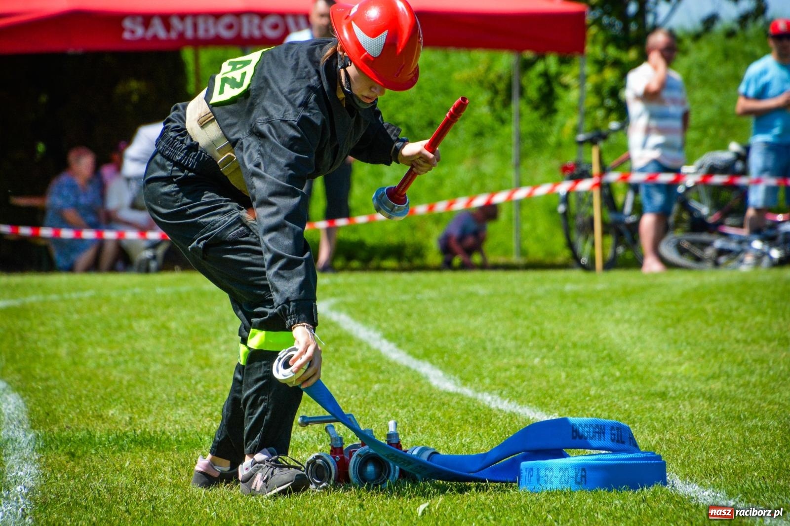 Zdjęcie w galerii na portalu naszraciborz.pl: Cztery puchary w koronie OSP Samborowice i rekord w ćwiczeniu bojowym wiadomości z regionu
