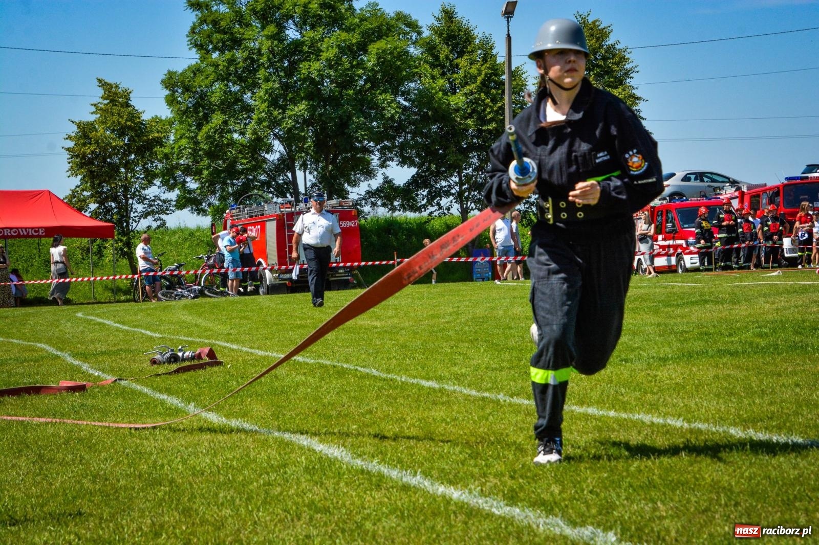 Zdjęcie w galerii na portalu naszraciborz.pl: Cztery puchary w koronie OSP Samborowice i rekord w ćwiczeniu bojowym wiadomości z regionu