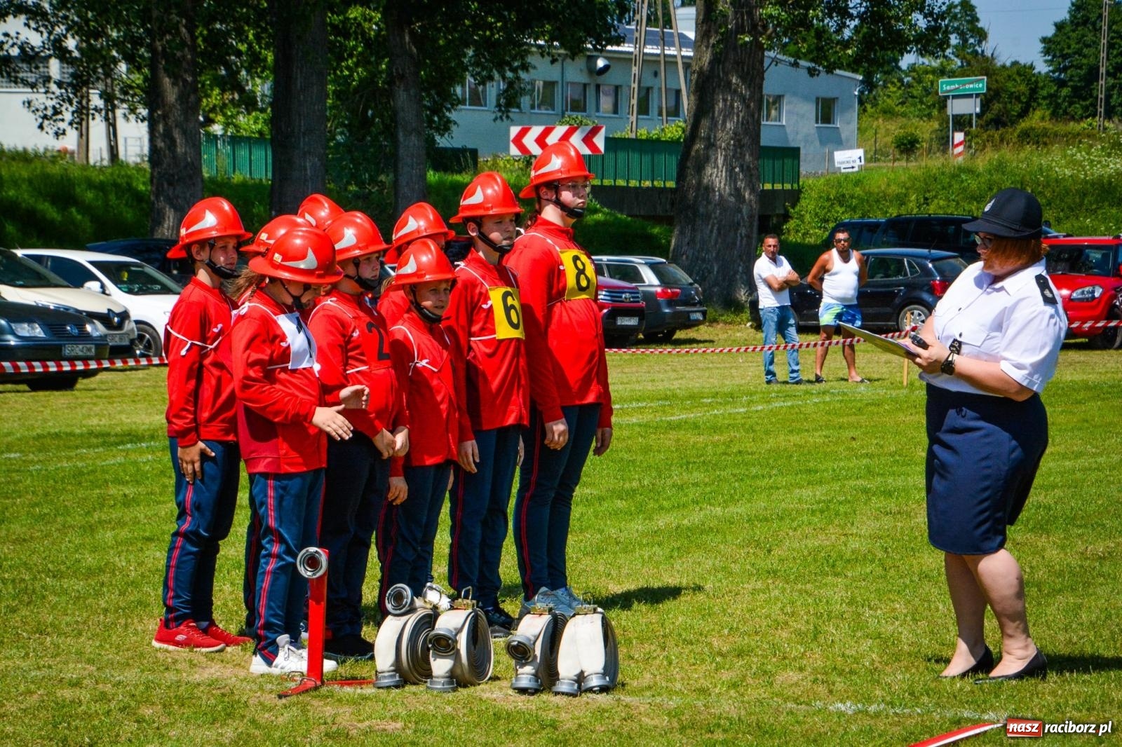 Zdjęcie w galerii na portalu naszraciborz.pl: Cztery puchary w koronie OSP Samborowice i rekord w ćwiczeniu bojowym wiadomości z regionu