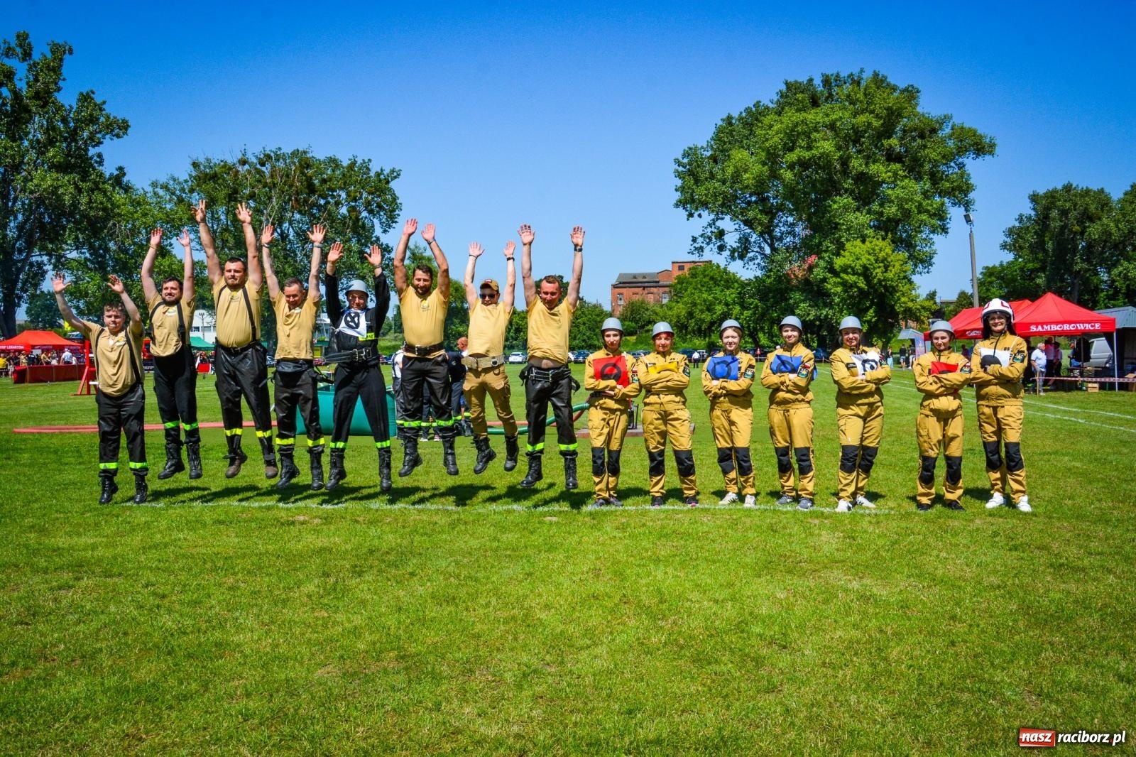 Zdjęcie w galerii na portalu naszraciborz.pl: Cztery puchary w koronie OSP Samborowice i rekord w ćwiczeniu bojowym wiadomości z regionu