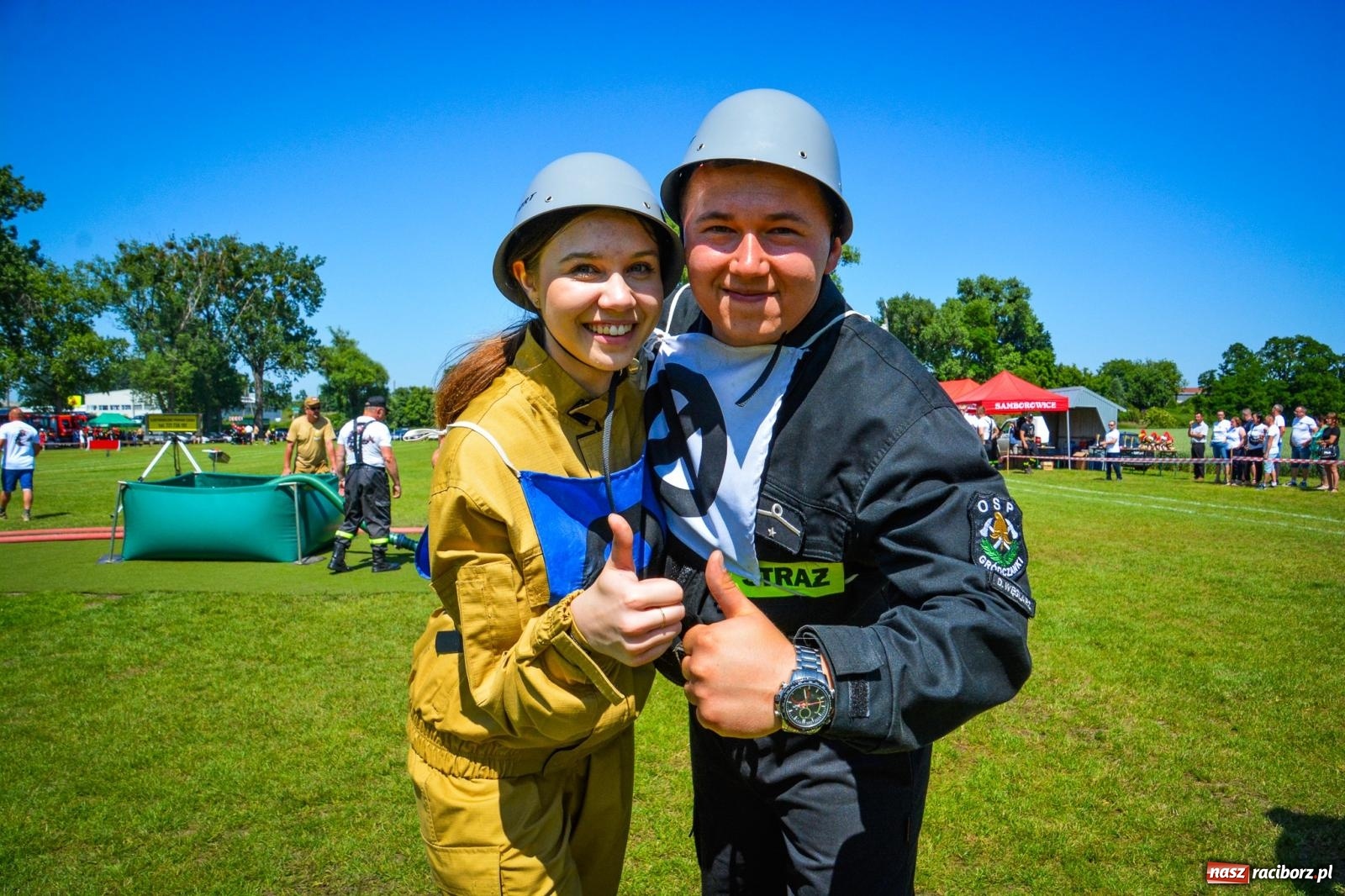 Zdjęcie w galerii na portalu naszraciborz.pl: Cztery puchary w koronie OSP Samborowice i rekord w ćwiczeniu bojowym wiadomości z regionu