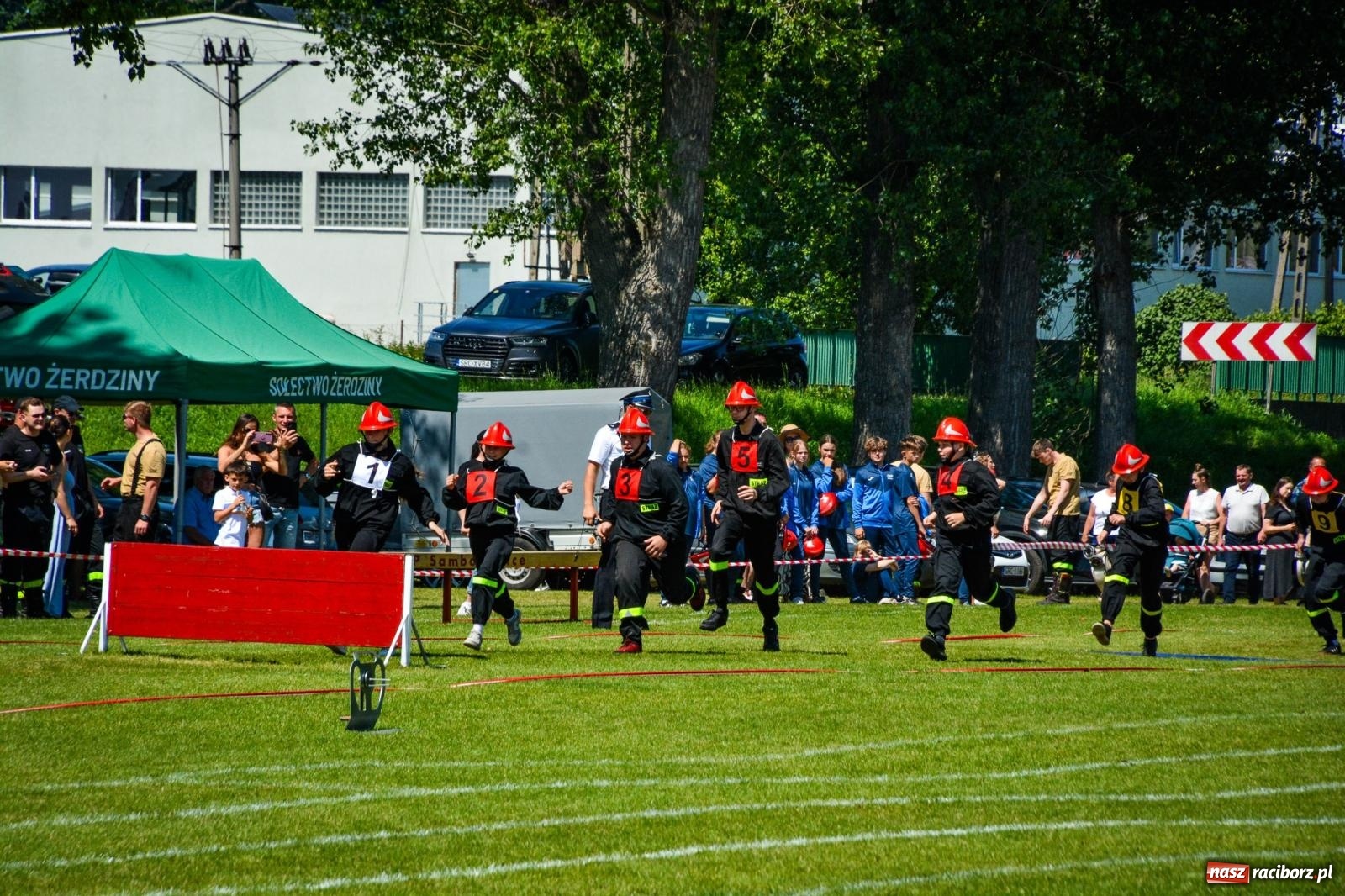 Zdjęcie w galerii na portalu naszraciborz.pl: Cztery puchary w koronie OSP Samborowice i rekord w ćwiczeniu bojowym wiadomości z regionu