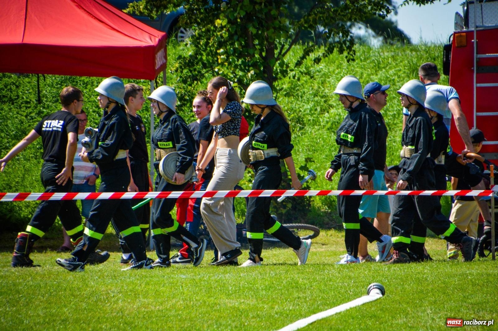 Zdjęcie w galerii na portalu naszraciborz.pl: Cztery puchary w koronie OSP Samborowice i rekord w ćwiczeniu bojowym wiadomości z regionu