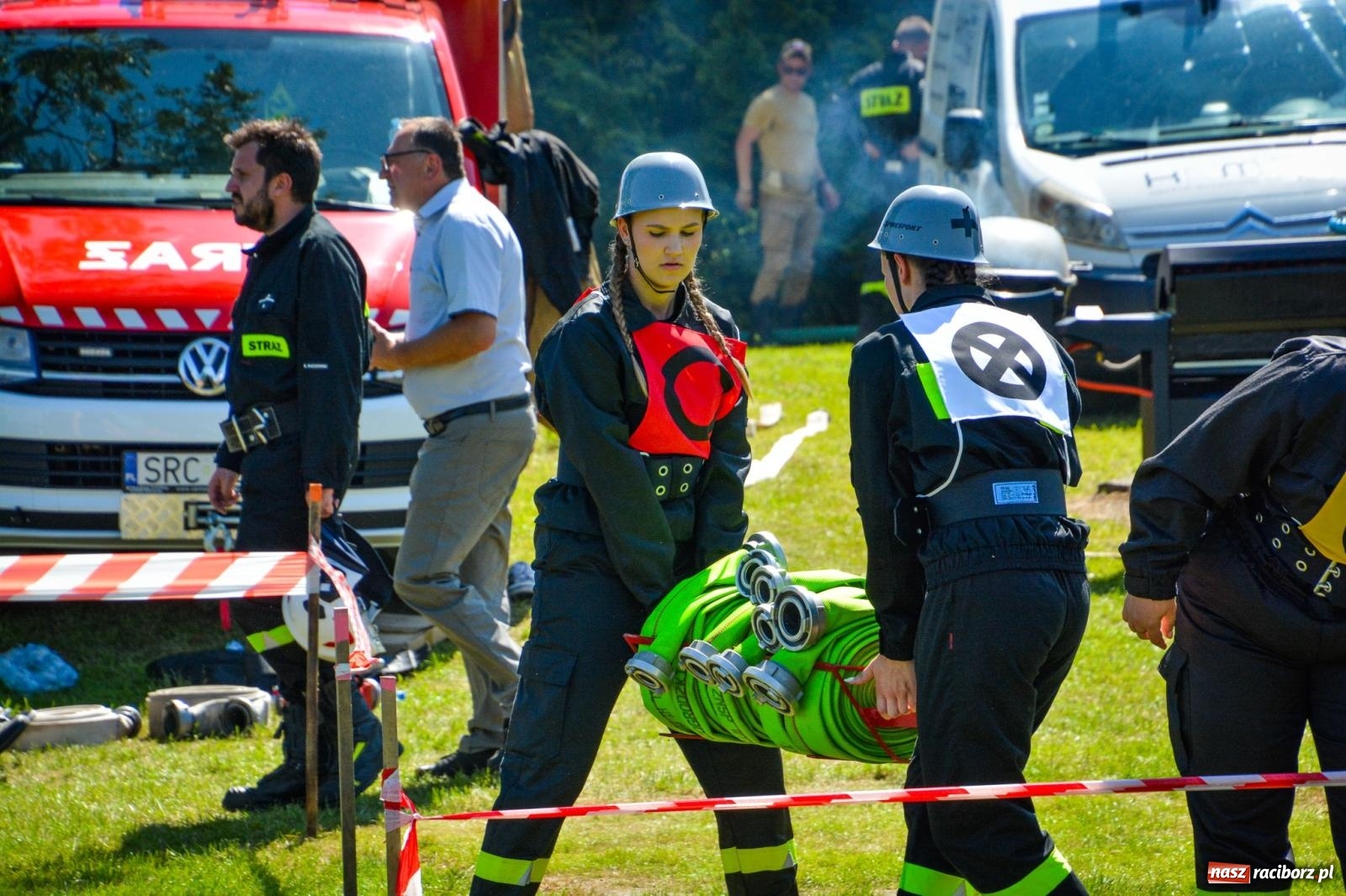 Zdjęcie w galerii na portalu naszraciborz.pl: Cztery puchary w koronie OSP Samborowice i rekord w ćwiczeniu bojowym wiadomości z regionu