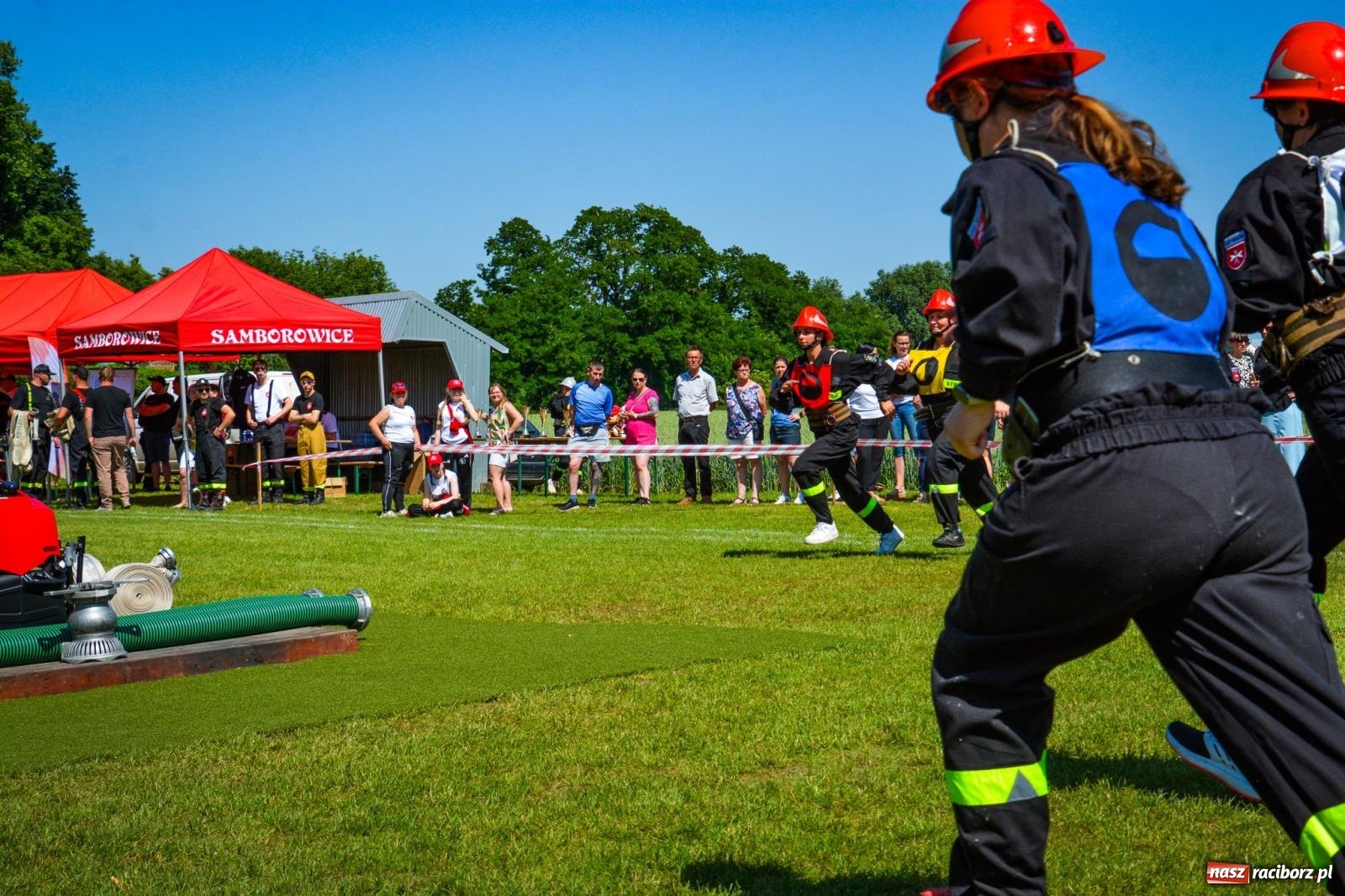 Zdjęcie w galerii na portalu naszraciborz.pl: Cztery puchary w koronie OSP Samborowice i rekord w ćwiczeniu bojowym wiadomości z regionu