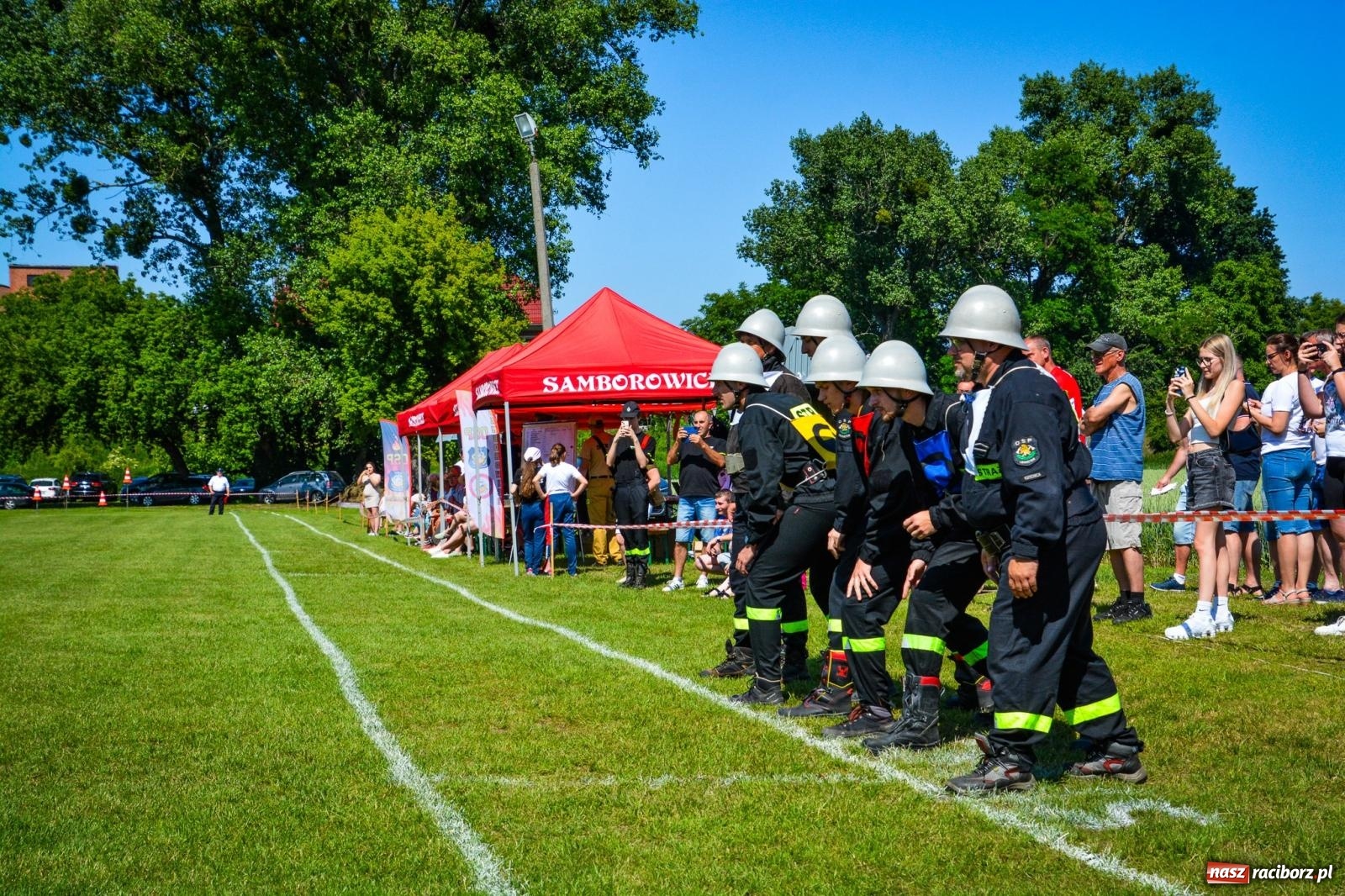 Zdjęcie w galerii na portalu naszraciborz.pl: Cztery puchary w koronie OSP Samborowice i rekord w ćwiczeniu bojowym wiadomości z regionu