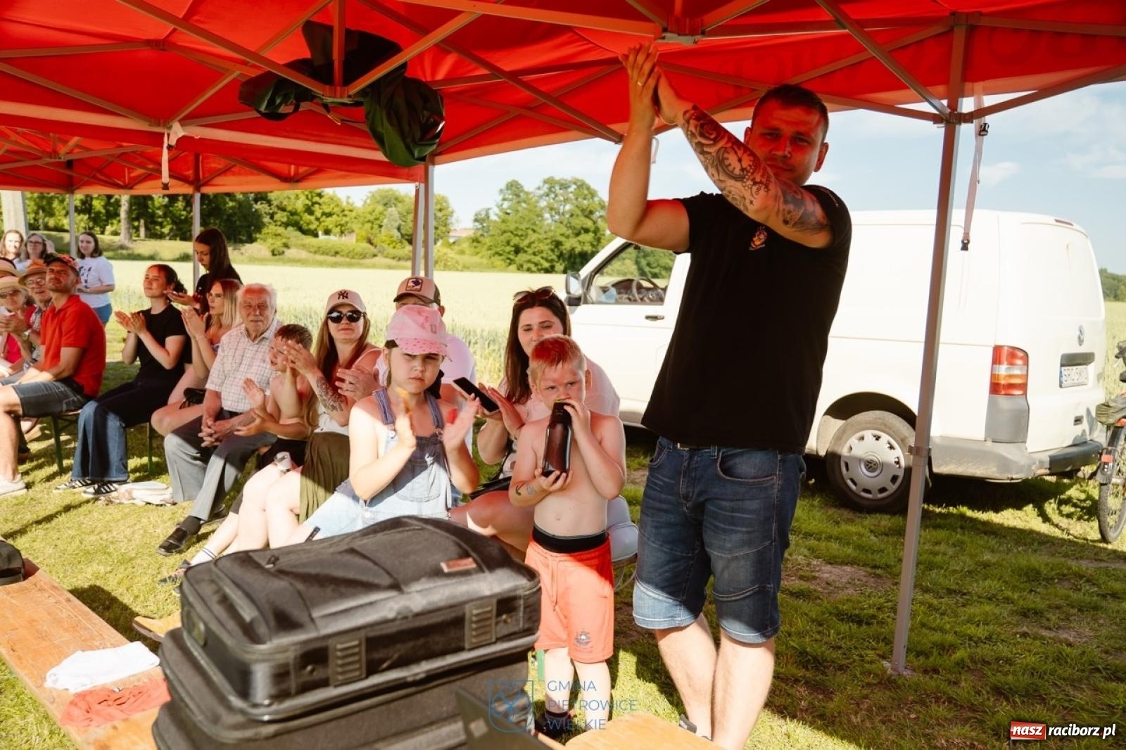 Zdjęcie w galerii na portalu naszraciborz.pl: Cztery puchary w koronie OSP Samborowice i rekord w ćwiczeniu bojowym wiadomości z regionu