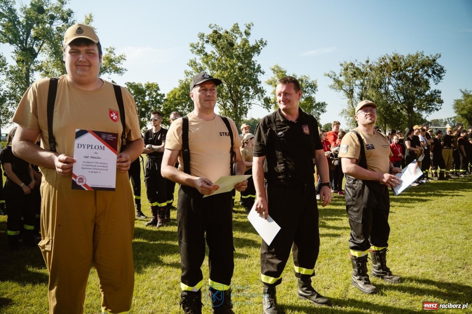 Zdjęcie w galerii na portalu naszraciborz.pl: Cztery puchary w koronie OSP Samborowice i rekord w ćwiczeniu bojowym wiadomości z regionu