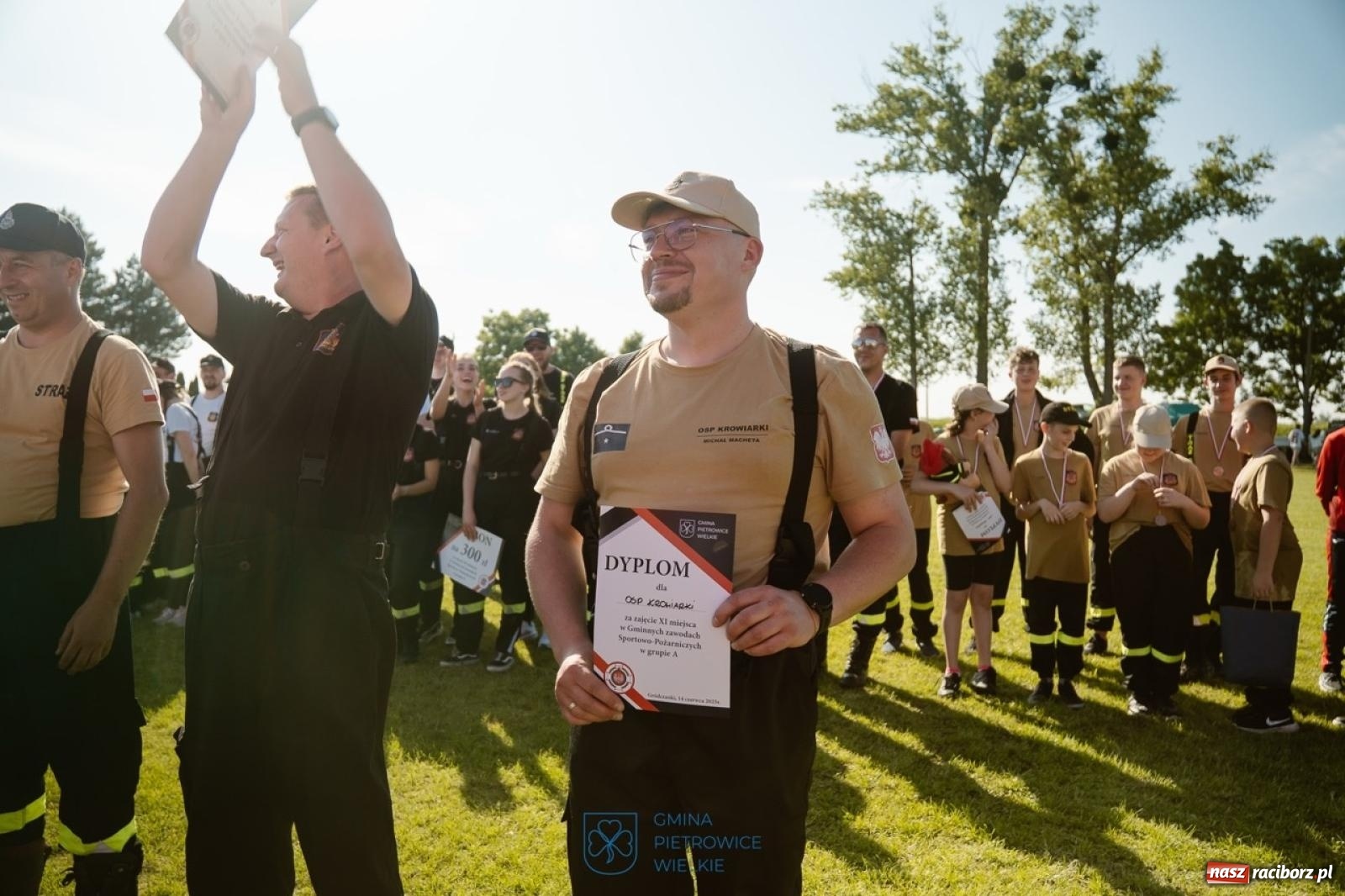 Zdjęcie w galerii na portalu naszraciborz.pl: Cztery puchary w koronie OSP Samborowice i rekord w ćwiczeniu bojowym wiadomości z regionu