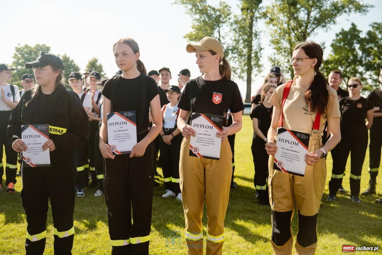 Zdjęcie w galerii na portalu naszraciborz.pl: Cztery puchary w koronie OSP Samborowice i rekord w ćwiczeniu bojowym wiadomości z regionu