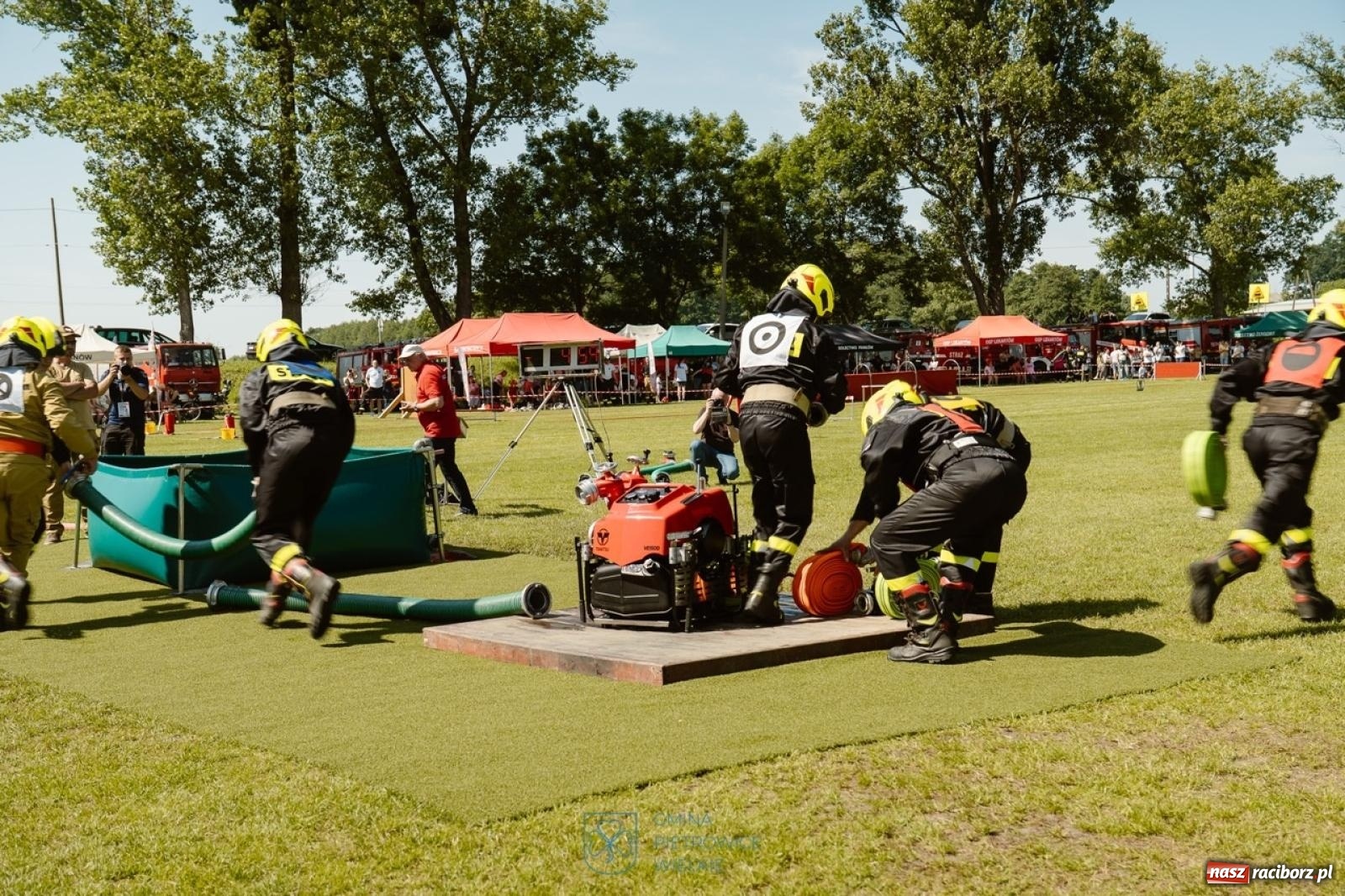 Zdjęcie w galerii na portalu naszraciborz.pl: Cztery puchary w koronie OSP Samborowice i rekord w ćwiczeniu bojowym wiadomości z regionu