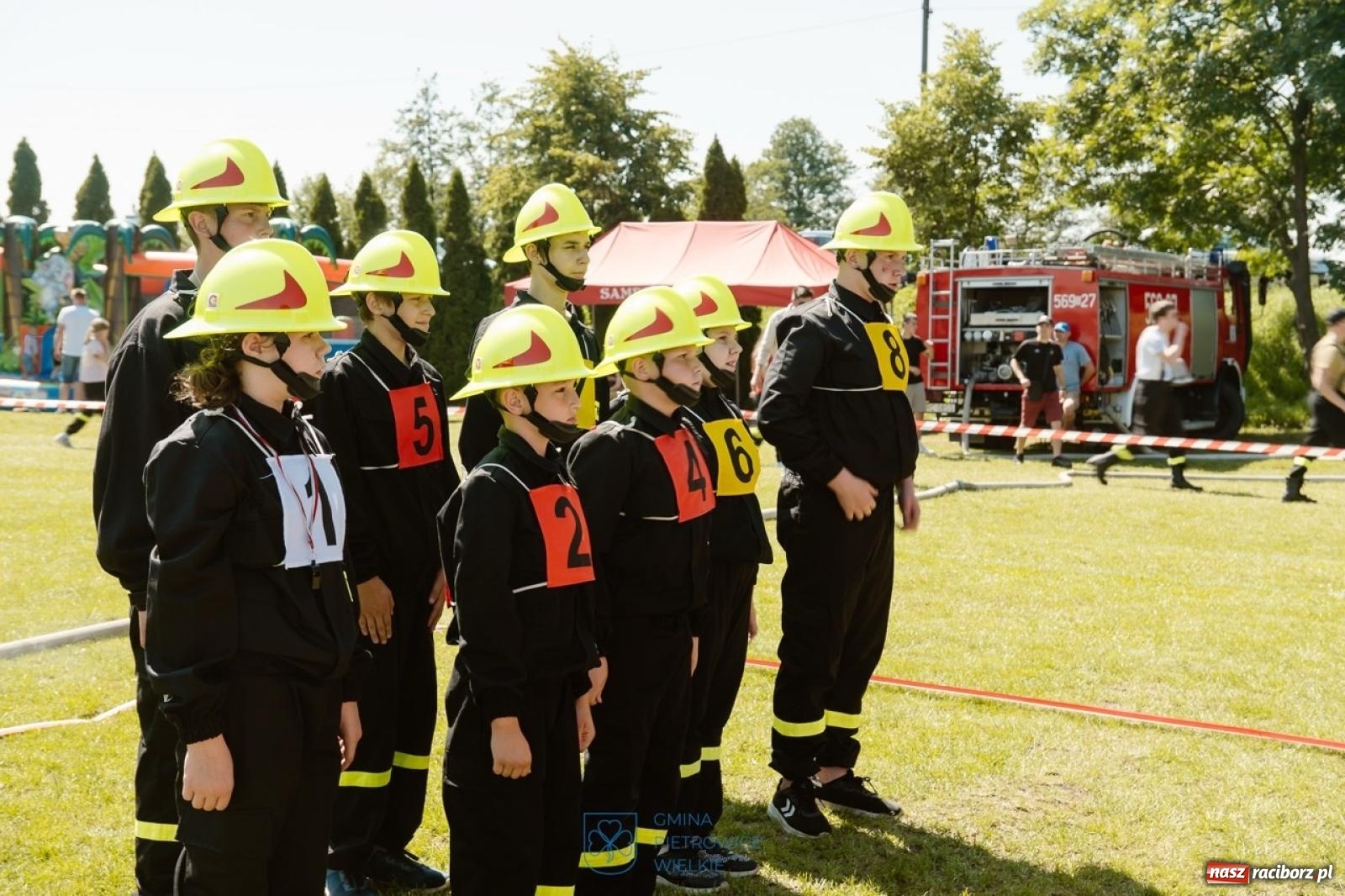Zdjęcie w galerii na portalu naszraciborz.pl: Cztery puchary w koronie OSP Samborowice i rekord w ćwiczeniu bojowym wiadomości z regionu
