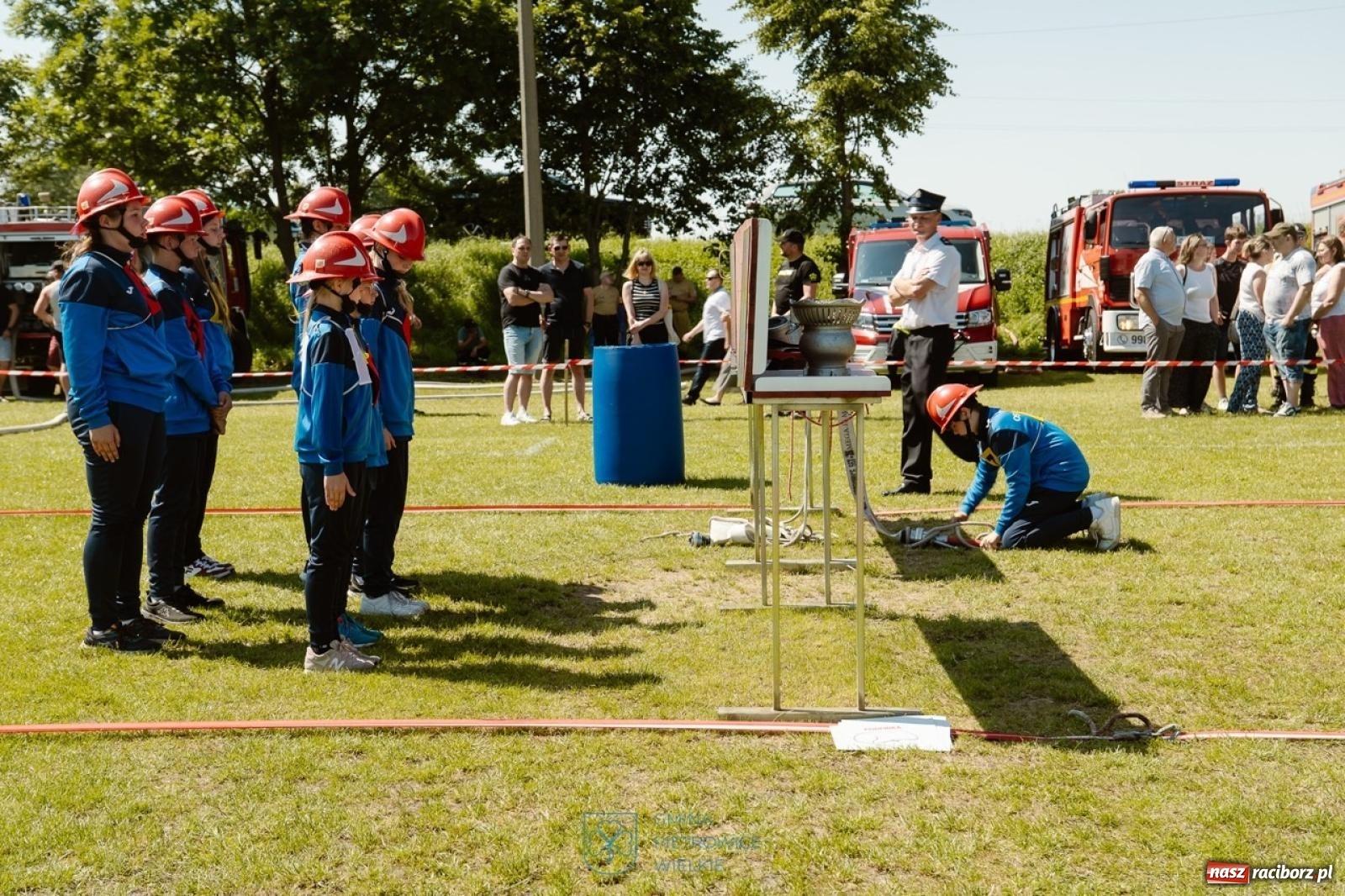 Zdjęcie w galerii na portalu naszraciborz.pl: Cztery puchary w koronie OSP Samborowice i rekord w ćwiczeniu bojowym wiadomości z regionu