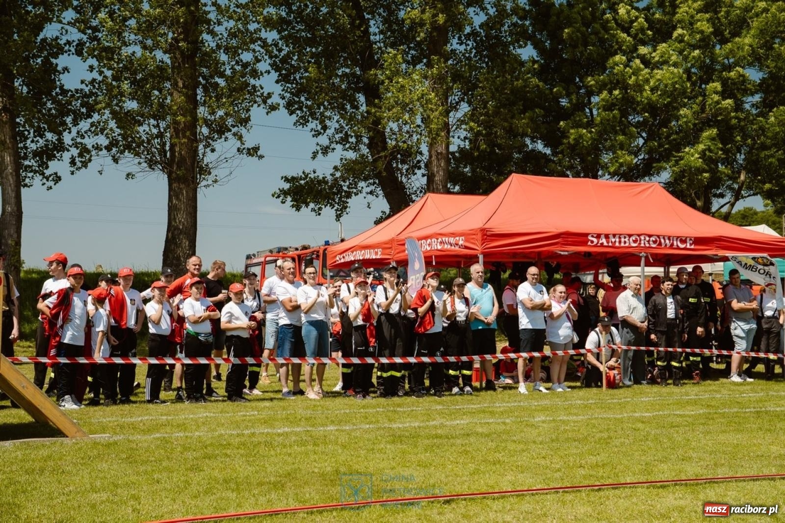 Zdjęcie w galerii na portalu naszraciborz.pl: Cztery puchary w koronie OSP Samborowice i rekord w ćwiczeniu bojowym wiadomości z regionu