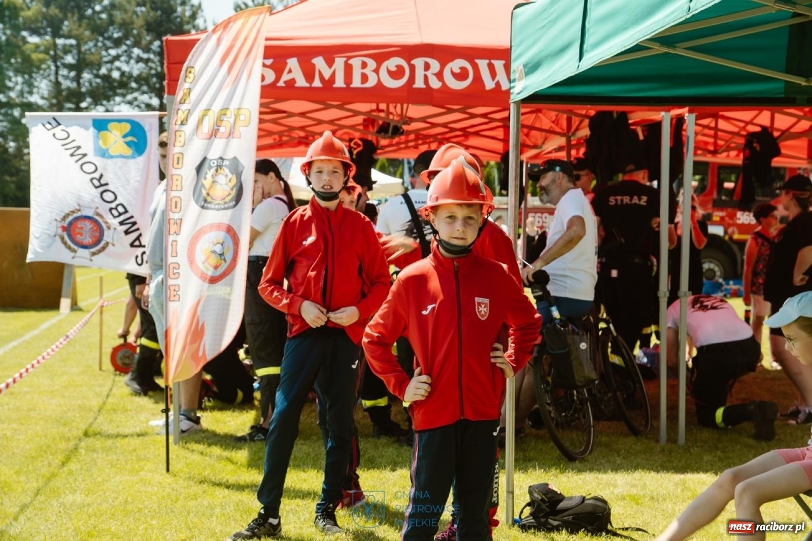 Zdjęcie w galerii na portalu naszraciborz.pl: Cztery puchary w koronie OSP Samborowice i rekord w ćwiczeniu bojowym wiadomości z regionu