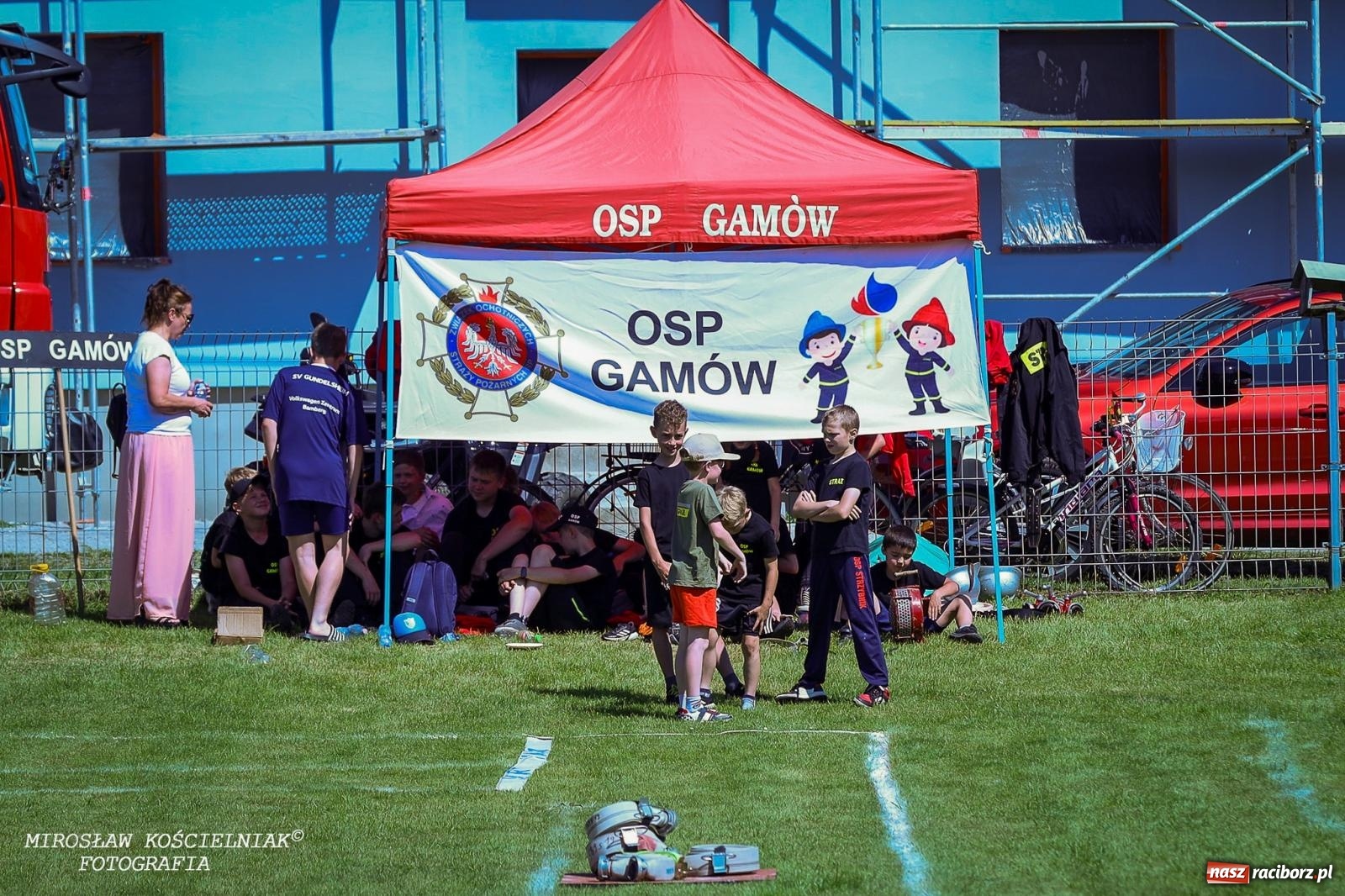 Zdjęcie w galerii na portalu naszraciborz.pl: Gminne zawody sportowo-pożarnicze w Rudniku. O wygranej zdecydowała sekunda [FOTO] wiadomości z regionu