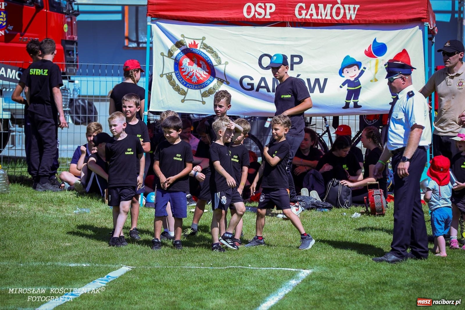 Zdjęcie w galerii na portalu naszraciborz.pl: Gminne zawody sportowo-pożarnicze w Rudniku. O wygranej zdecydowała sekunda [FOTO] wiadomości z regionu