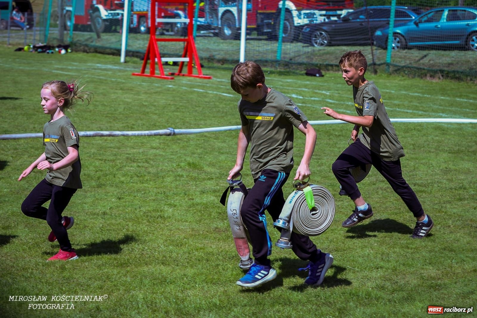 Zdjęcie w galerii na portalu naszraciborz.pl: Gminne zawody sportowo-pożarnicze w Rudniku. O wygranej zdecydowała sekunda [FOTO] wiadomości z regionu