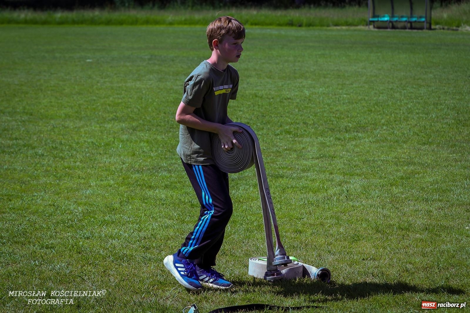 Zdjęcie w galerii na portalu naszraciborz.pl: Gminne zawody sportowo-pożarnicze w Rudniku. O wygranej zdecydowała sekunda [FOTO] wiadomości z regionu