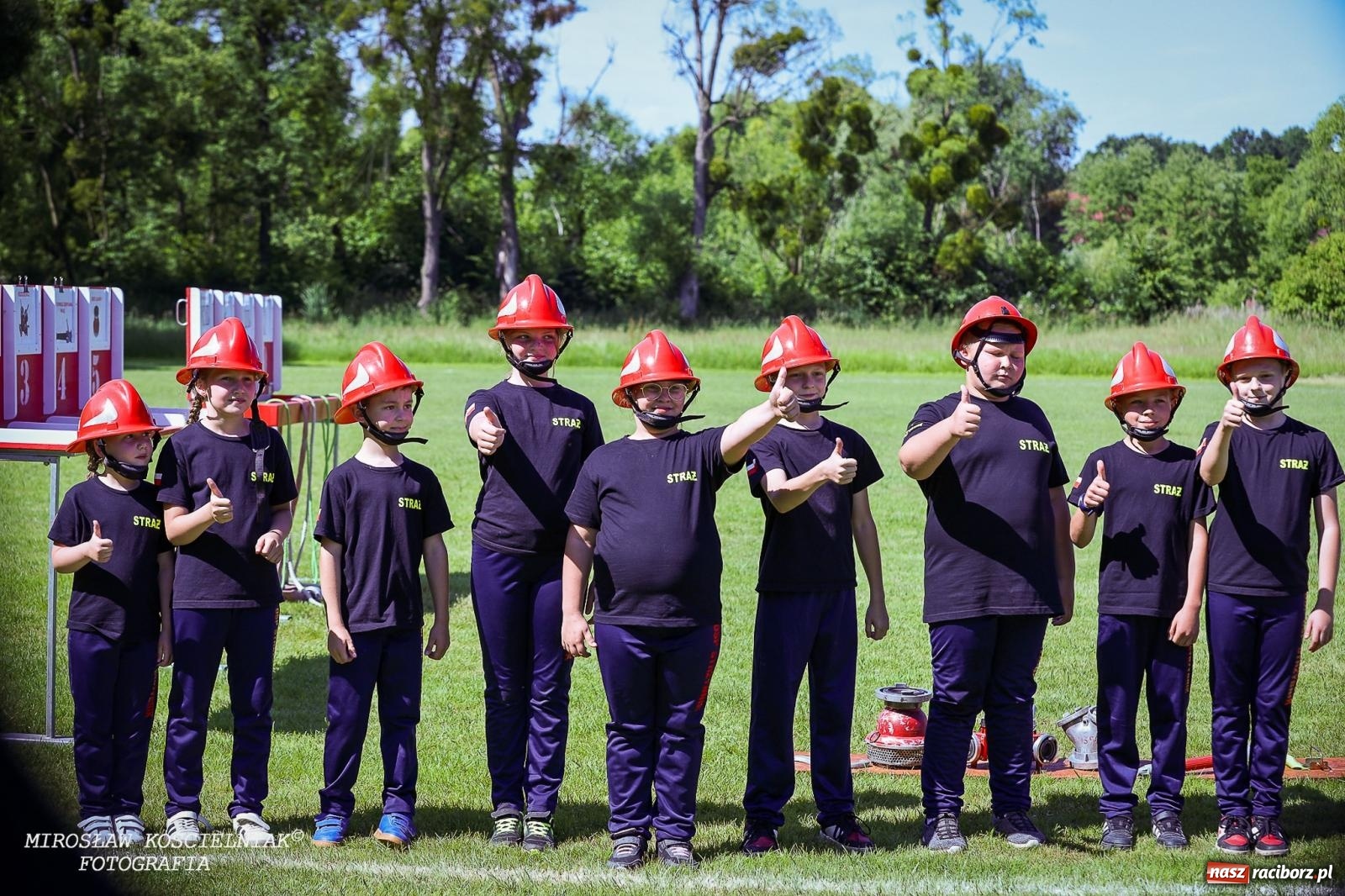 Zdjęcie w galerii na portalu naszraciborz.pl: Gminne zawody sportowo-pożarnicze w Rudniku. O wygranej zdecydowała sekunda [FOTO] wiadomości z regionu